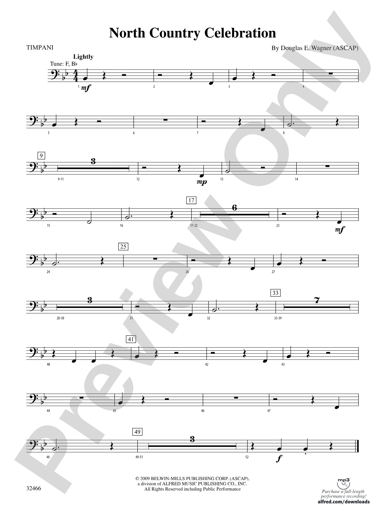 North Country Celebration: Timpani
