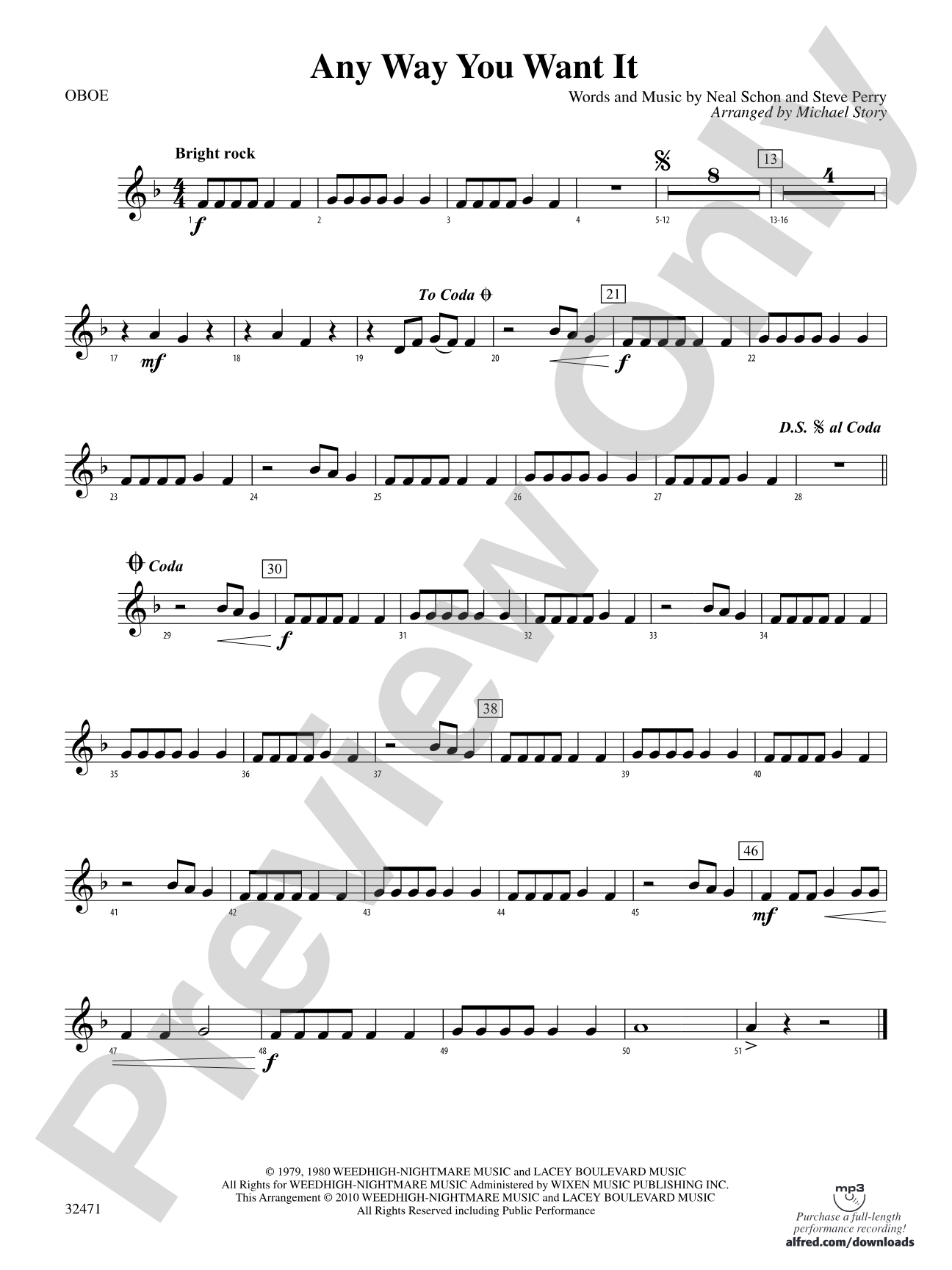 Any Way You Want It: Oboe