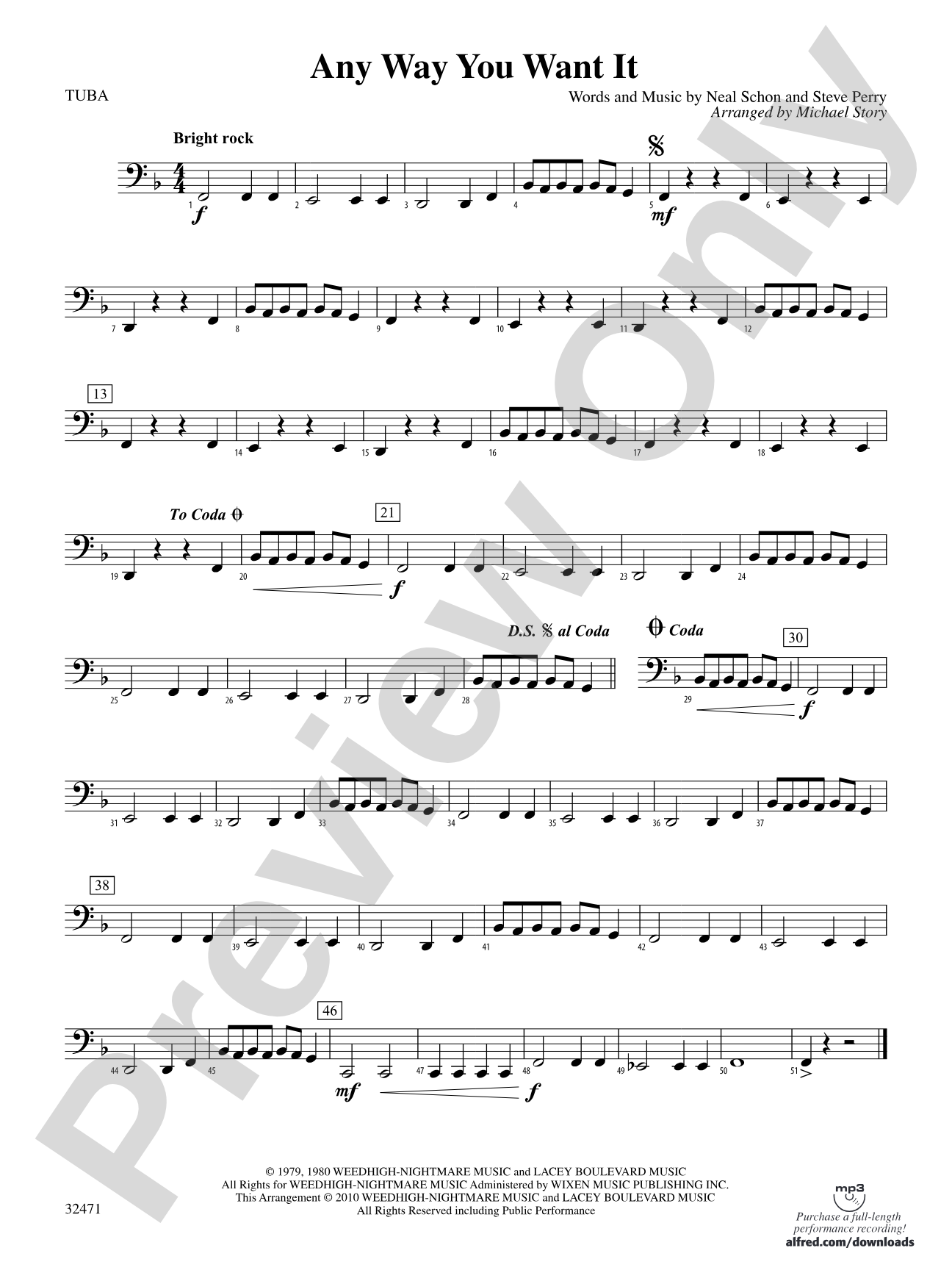 Any Way You Want It: Tuba