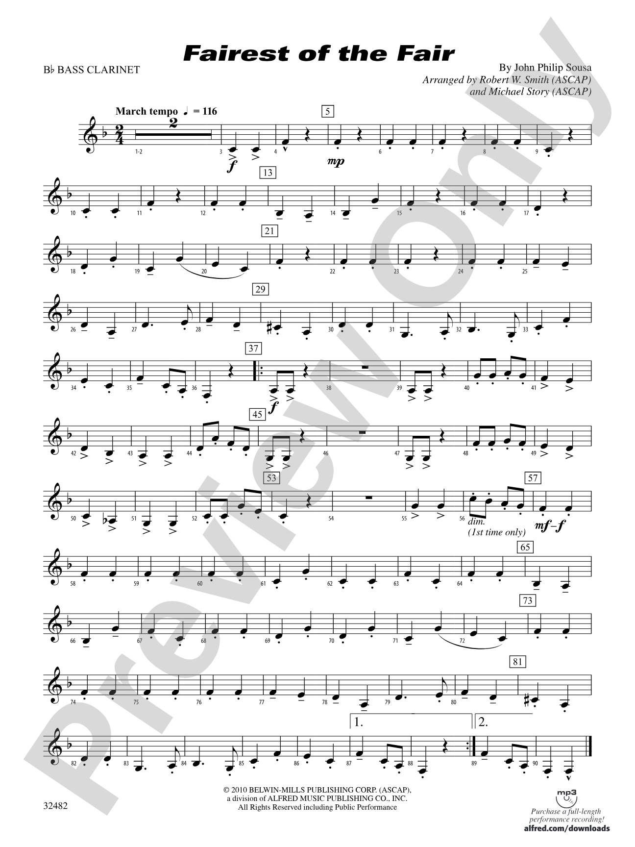 Fairest of the Fair: B-flat Bass Clarinet