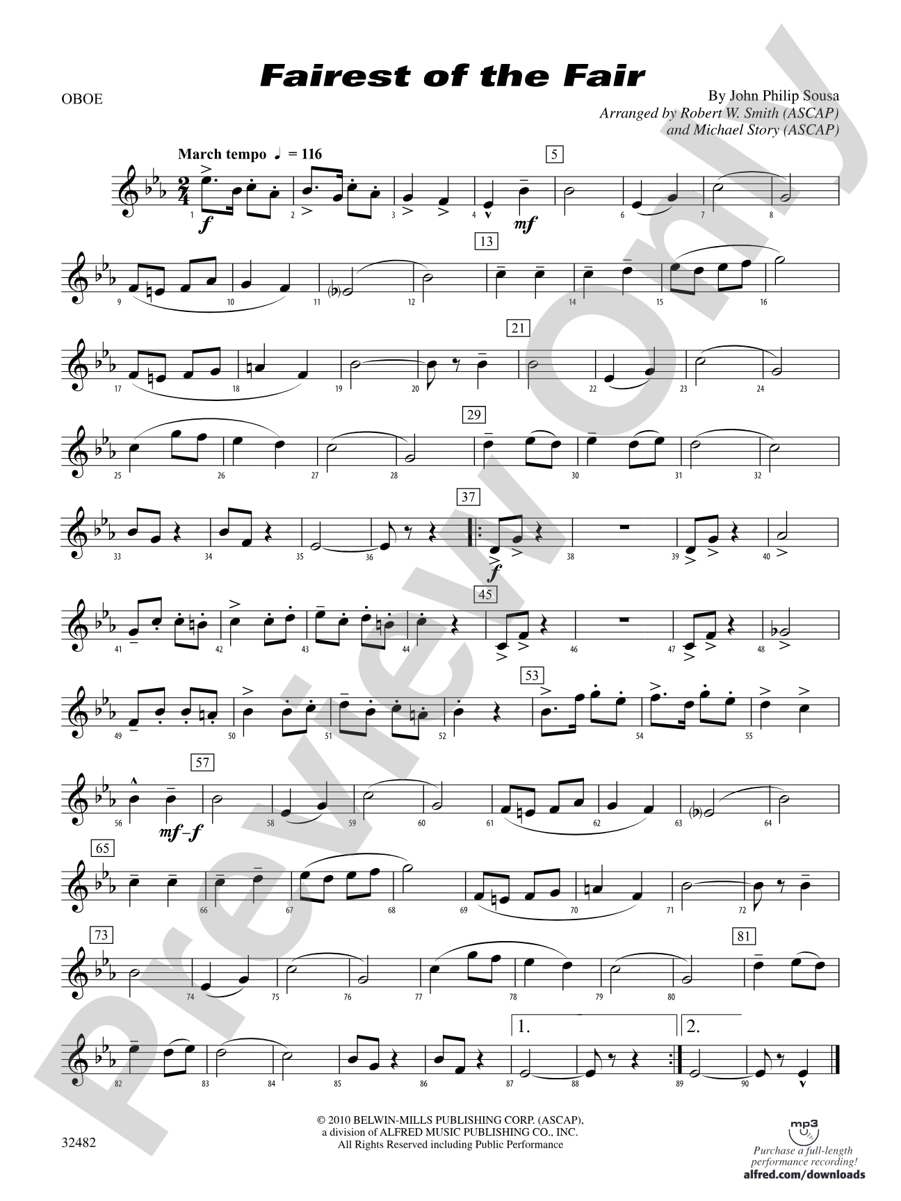 Fairest of the Fair: Oboe