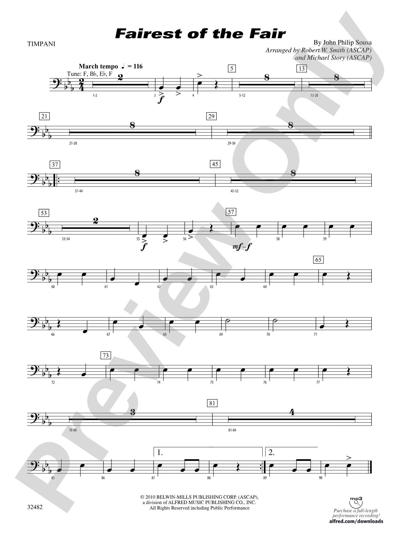 Fairest of the Fair: Timpani