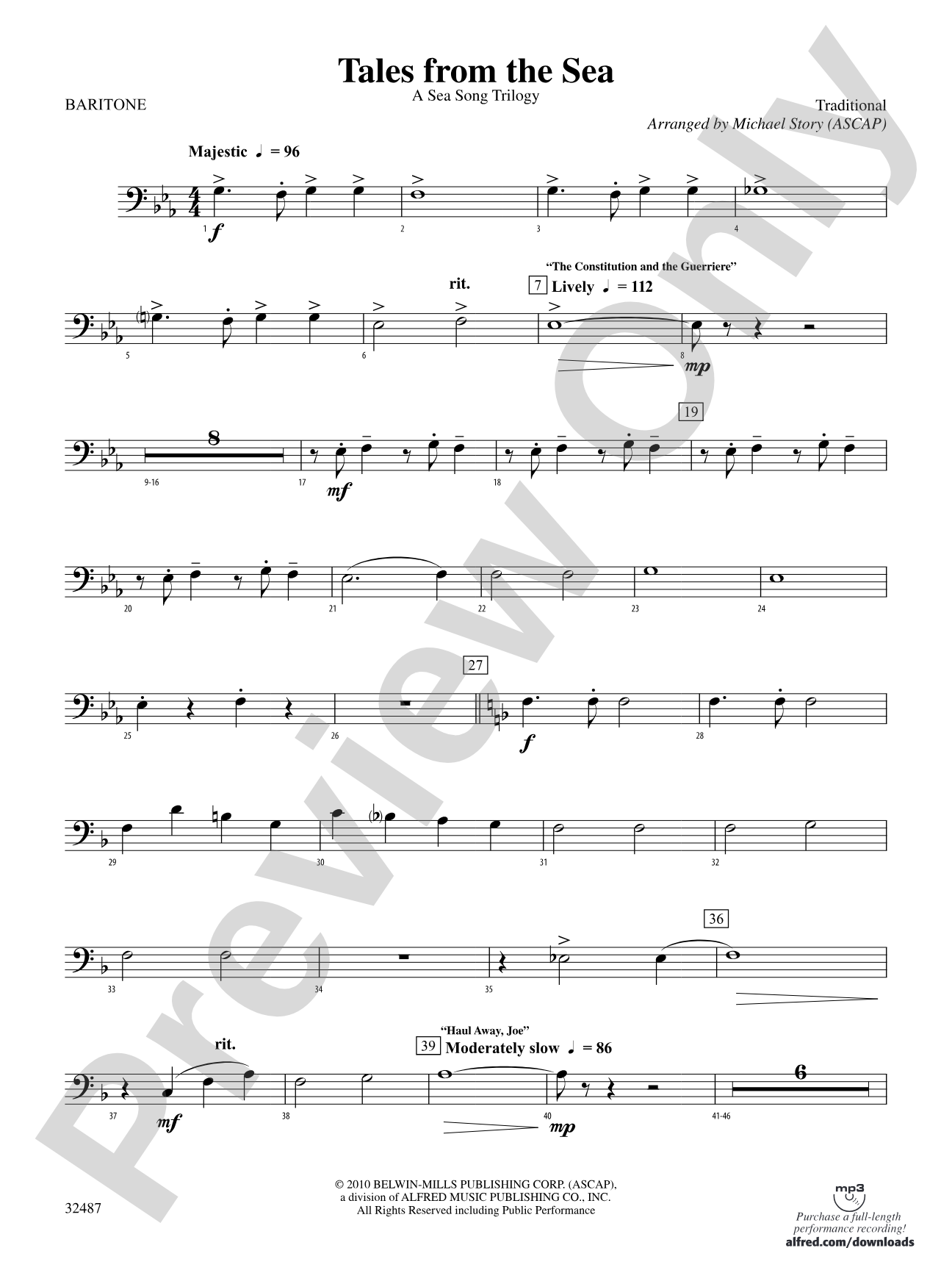 Tales from the Sea: Baritone B.C.