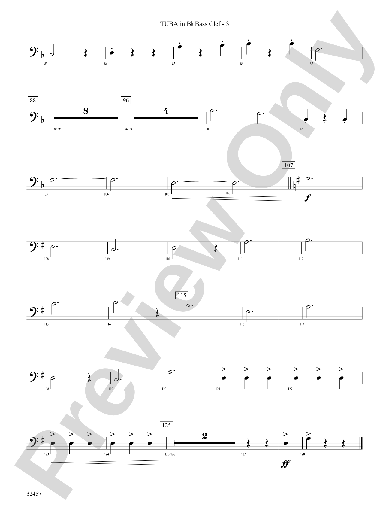 Tales from the Sea: (wp) B-flat Tuba B.C.