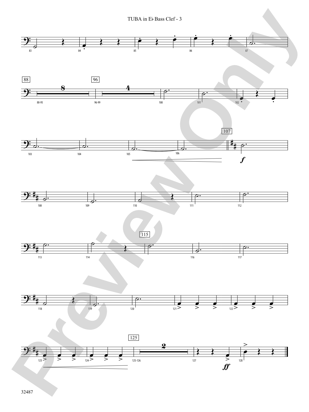 Tales from the Sea: (wp) E-flat Tuba B.C.