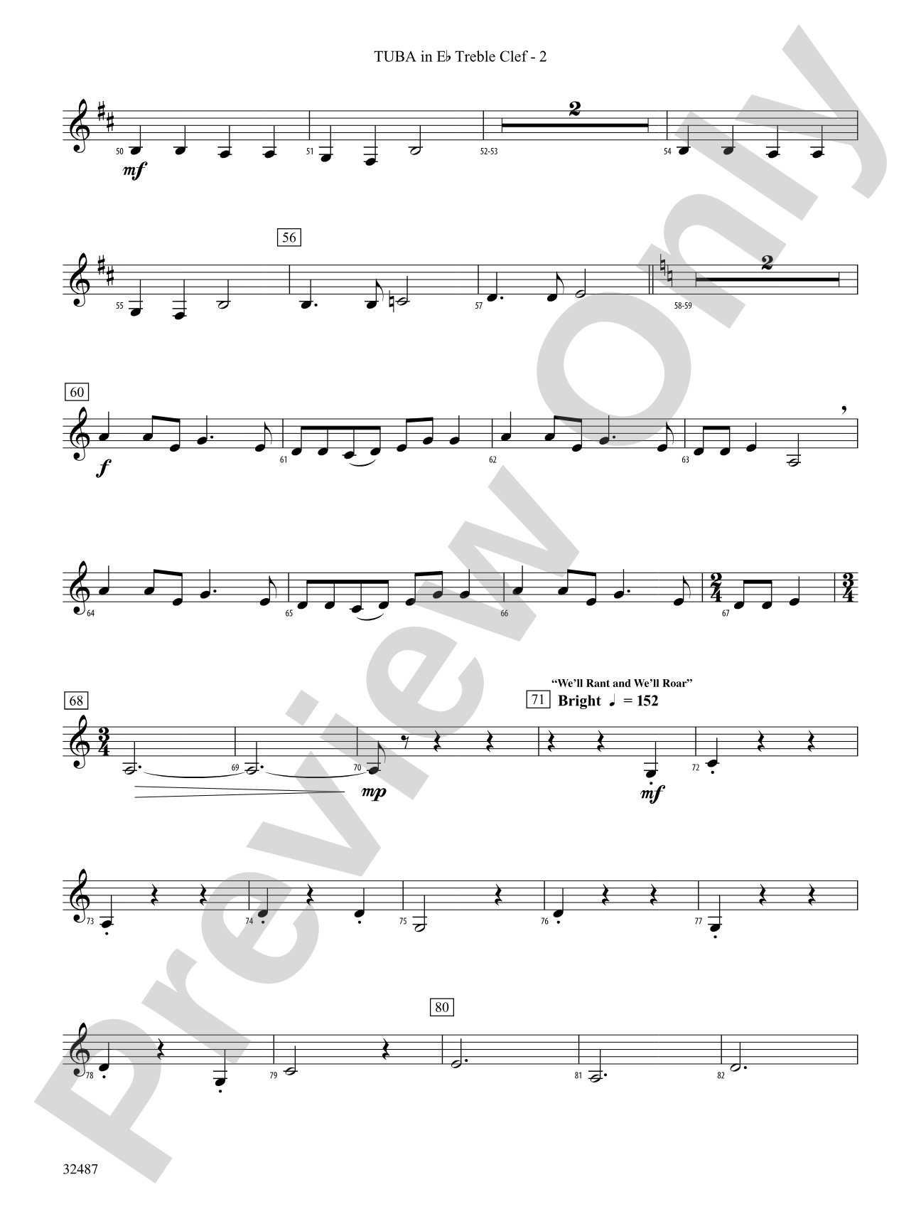 Tales from the Sea: (wp) E-flat Tuba T.C.