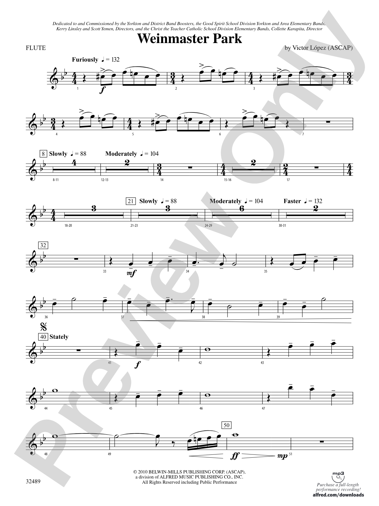 Weinmaster Park: Flute