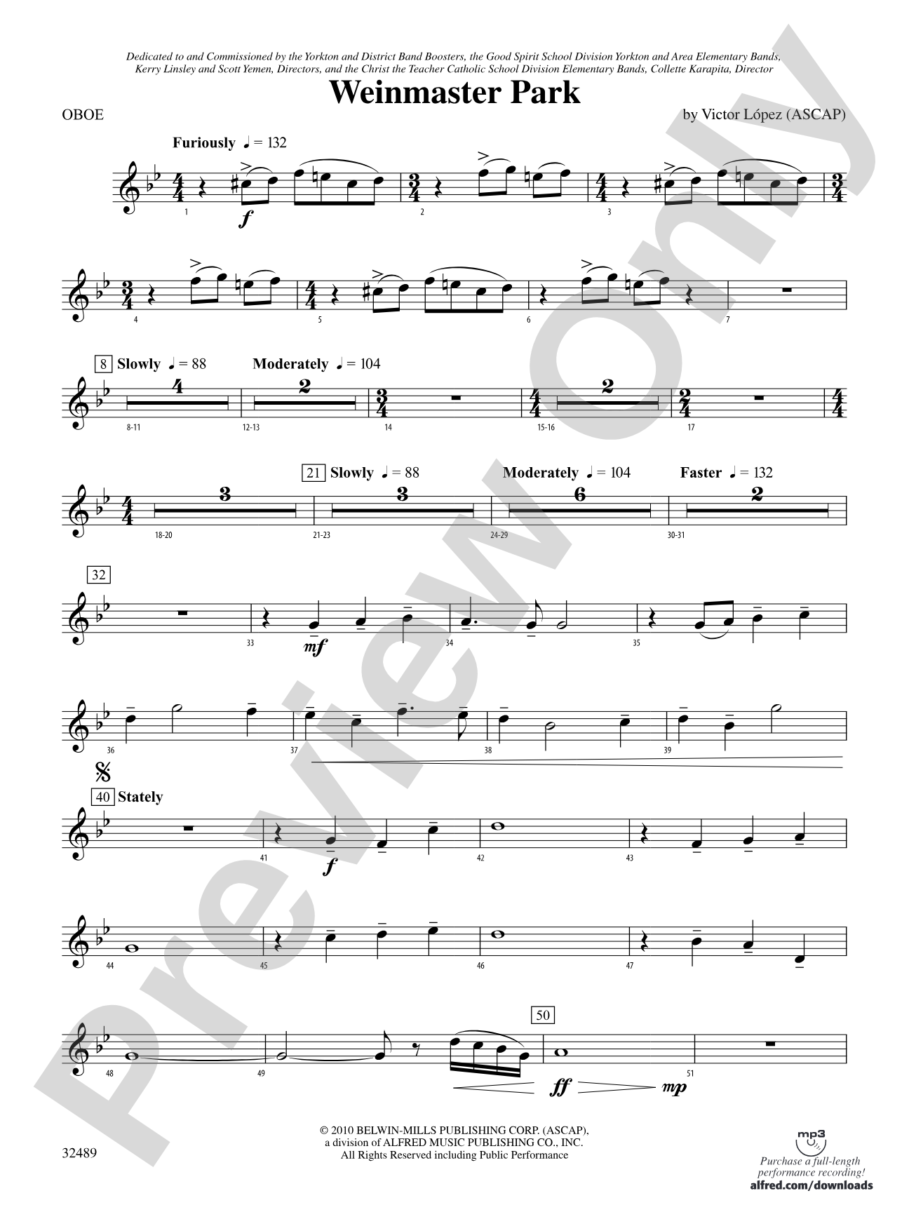 Weinmaster Park: Oboe