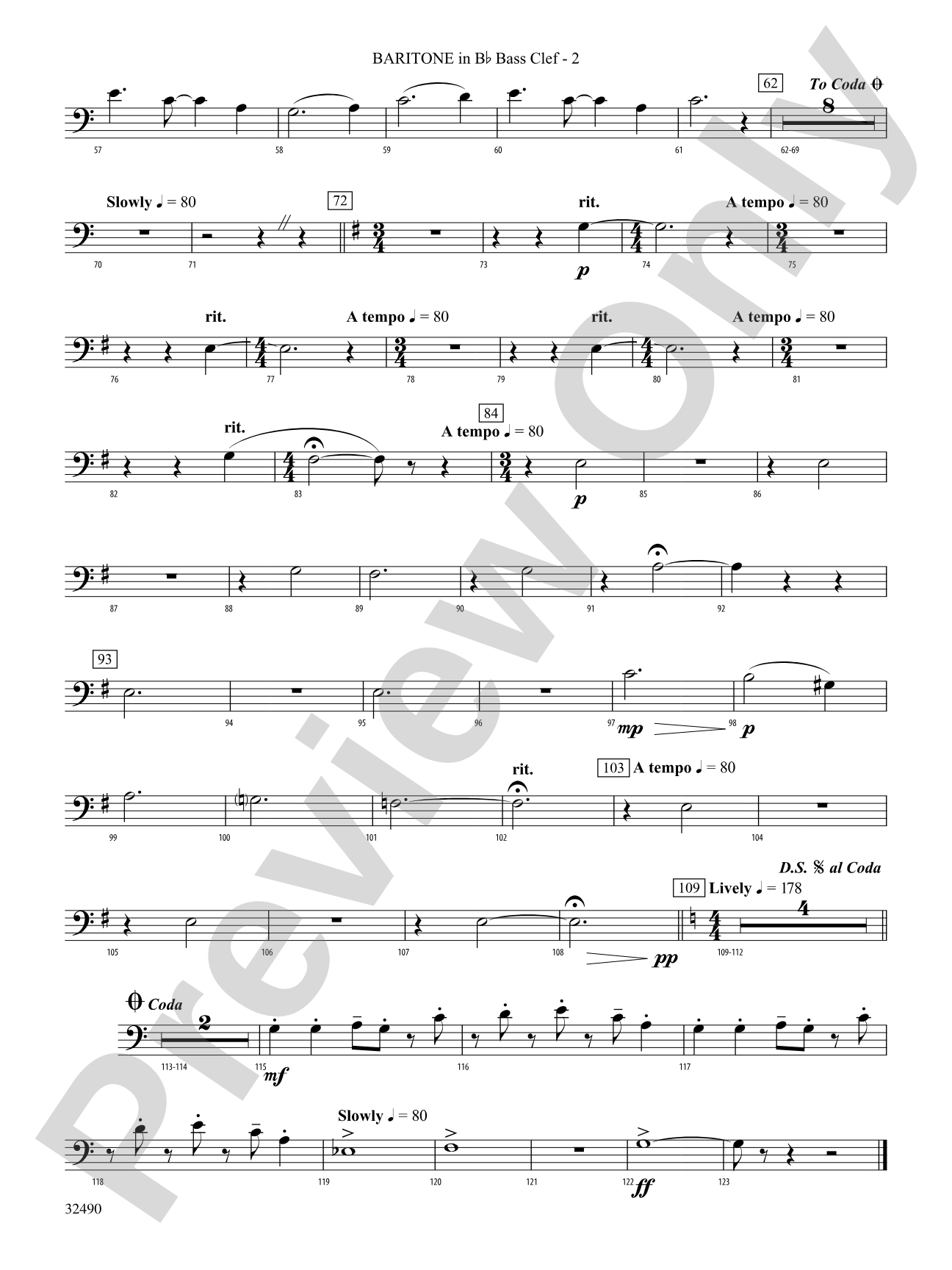 Splendor on the Wing: (wp) B-flat Baritone B.C.