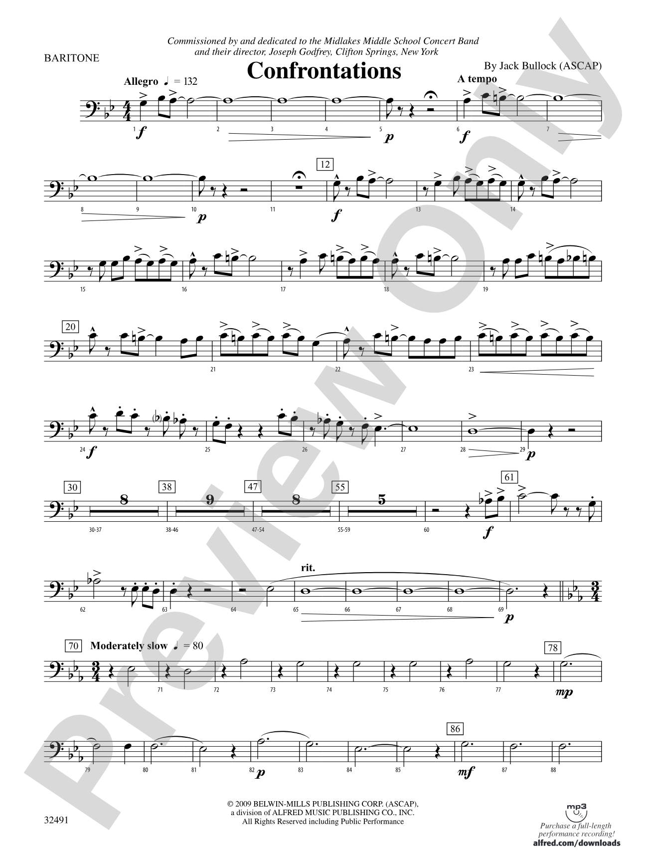 Confrontations: Baritone B.C.
