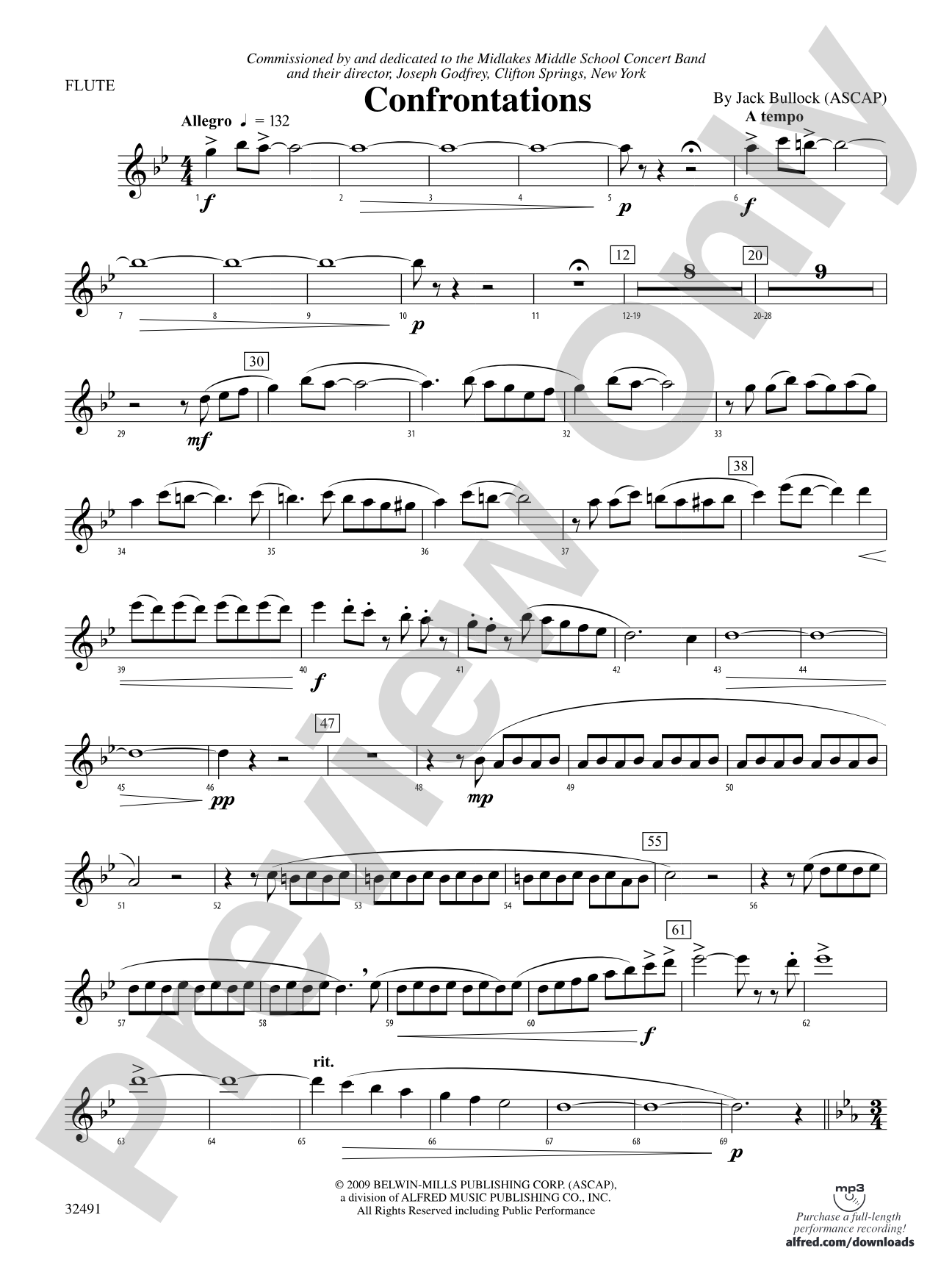 Confrontations: Flute