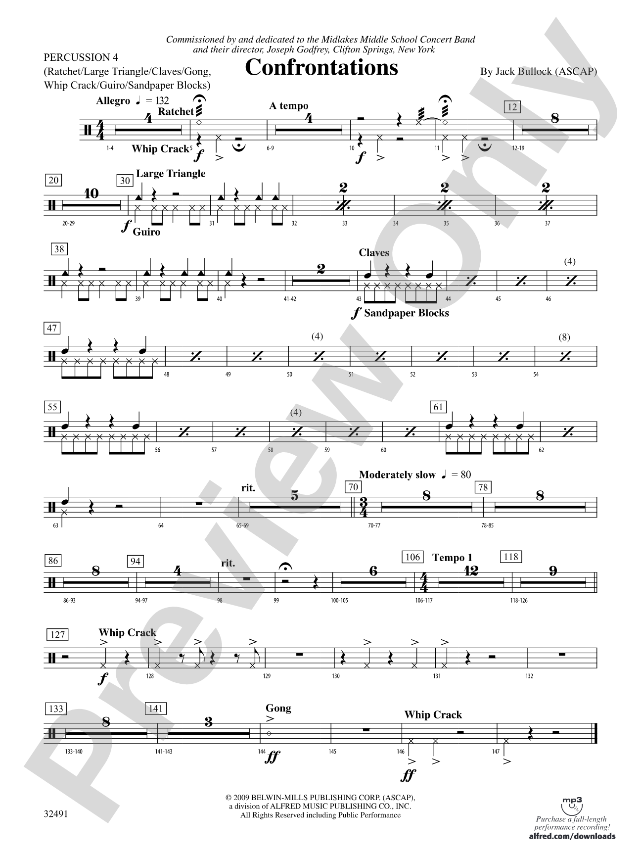 Confrontations: 4th Percussion