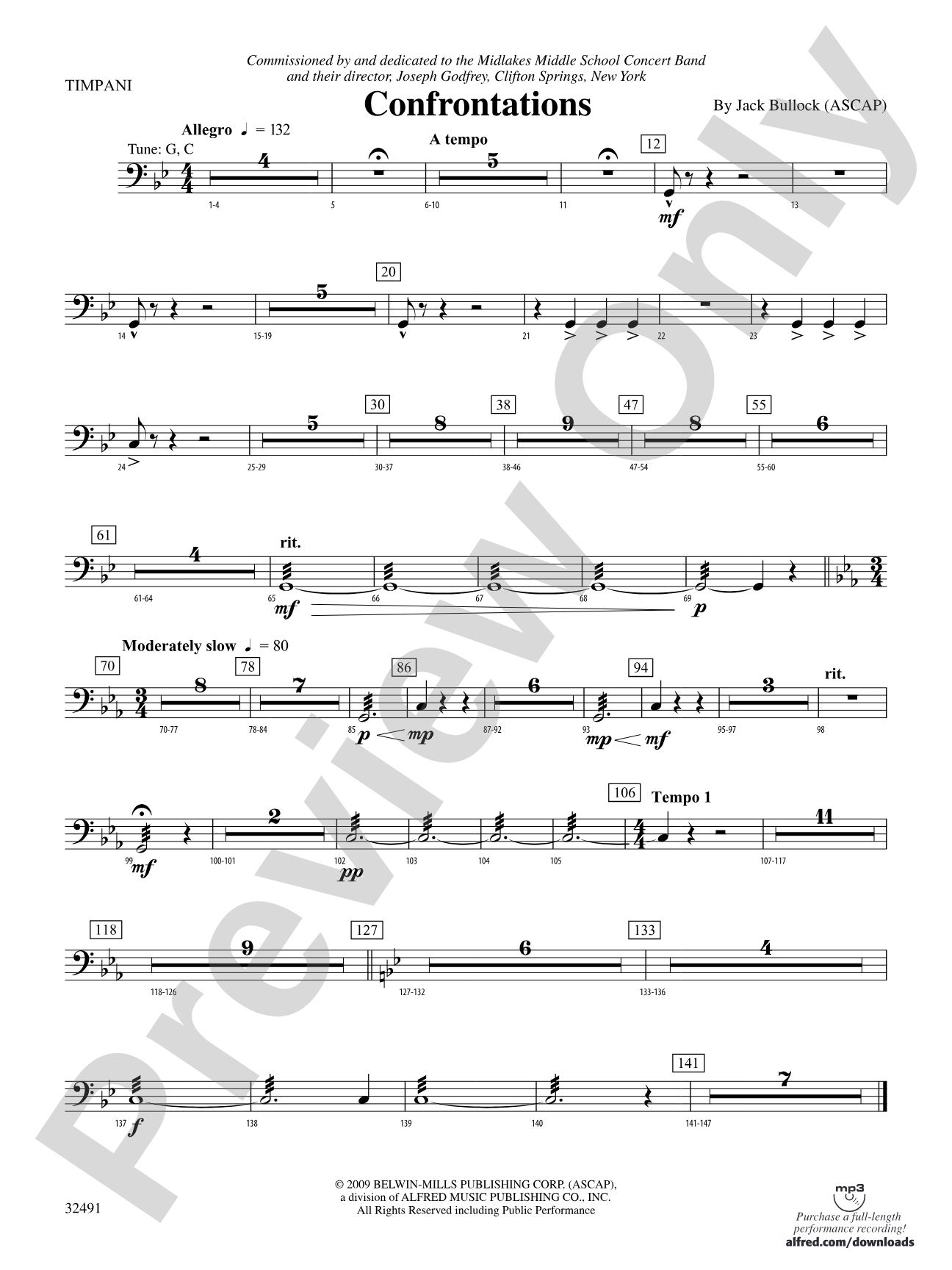 Confrontations: Timpani