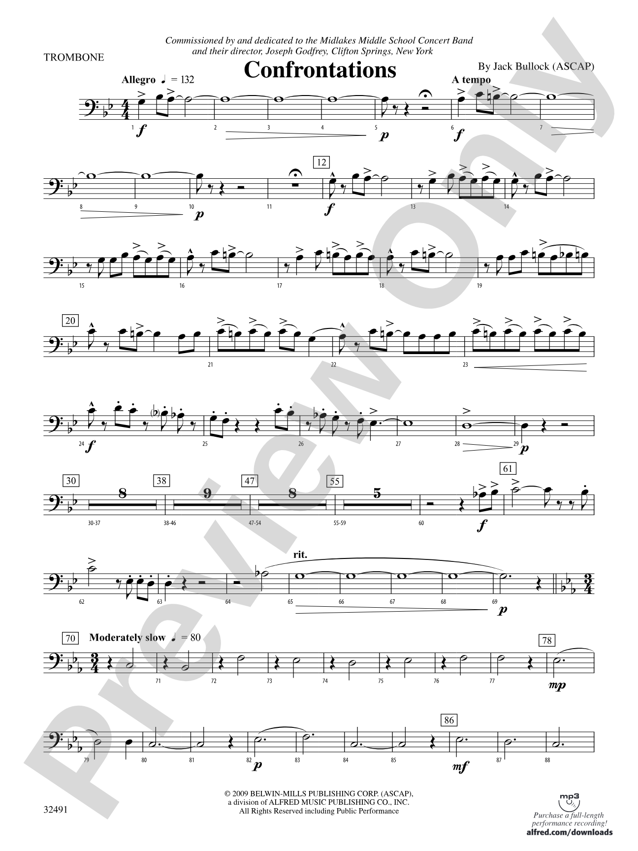 Confrontations: 1st Trombone