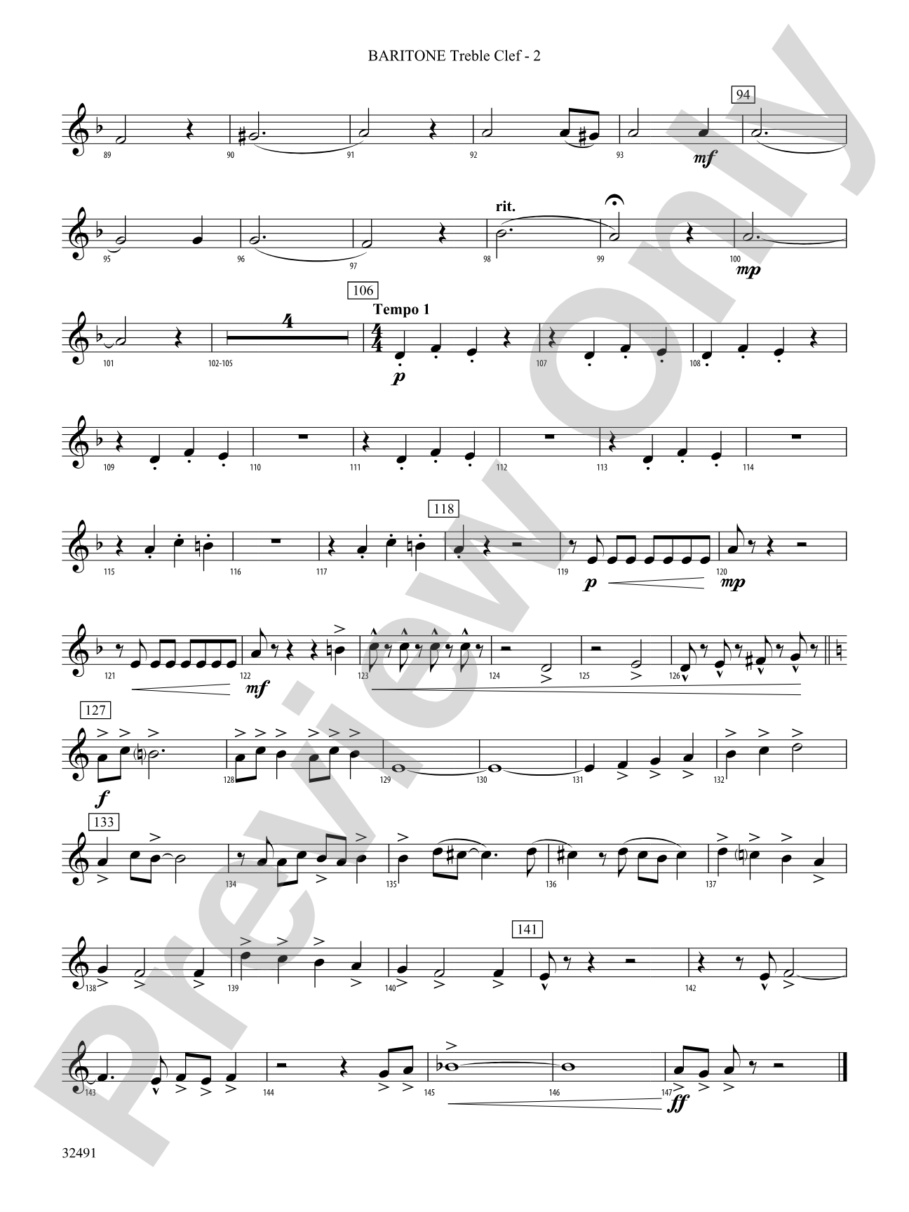 Confrontations: (wp) Baritone T.C.