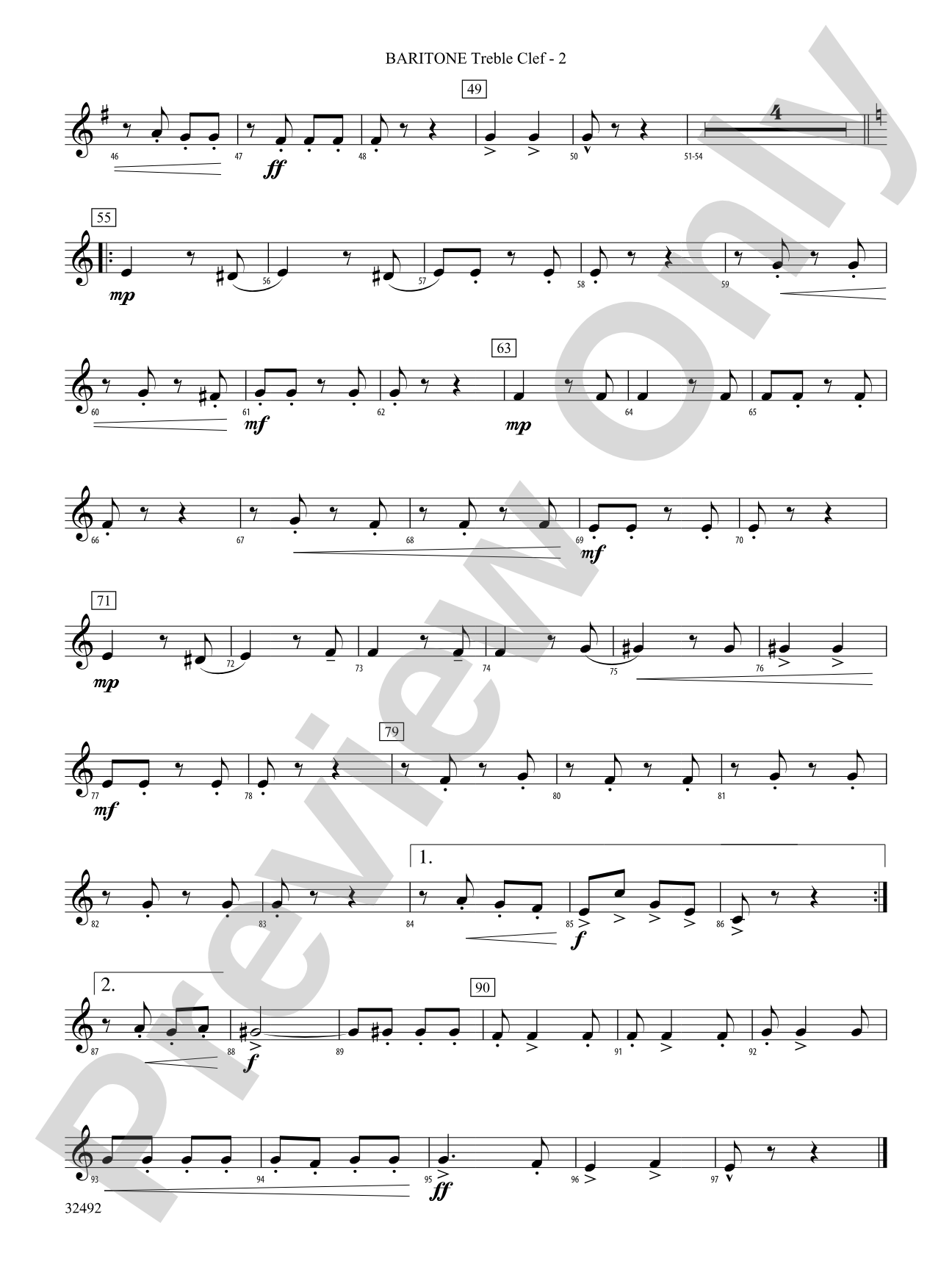 Trafalgar Square: (wp) Baritone T.C.