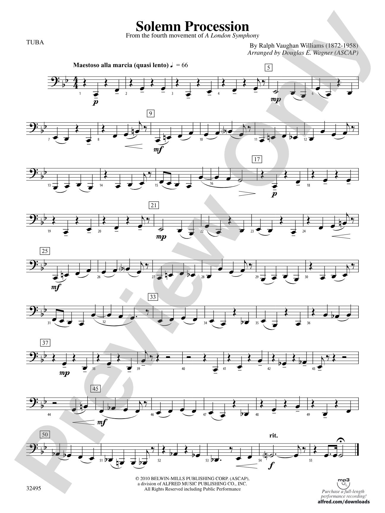 Solemn Procession: Tuba