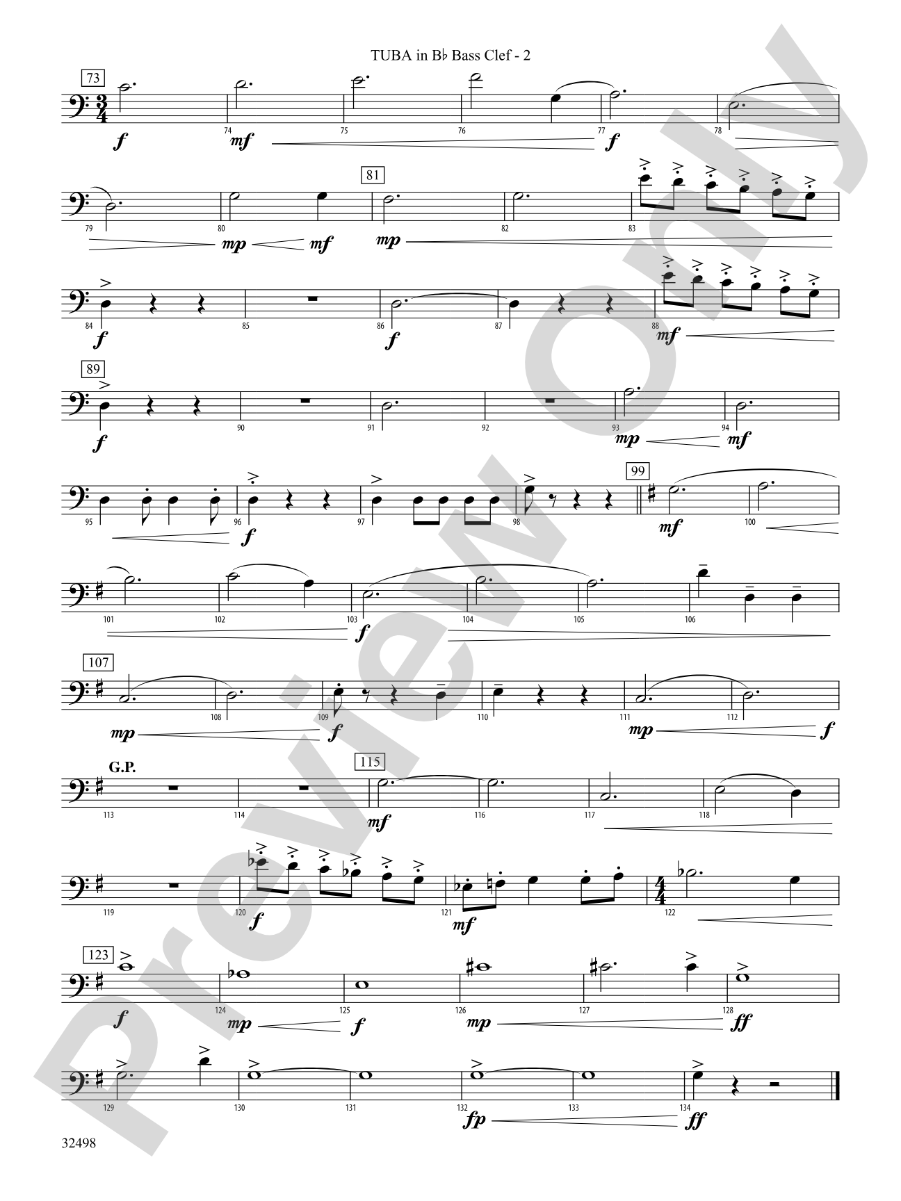 The Secret of Life: (wp) B-flat Tuba B.C.