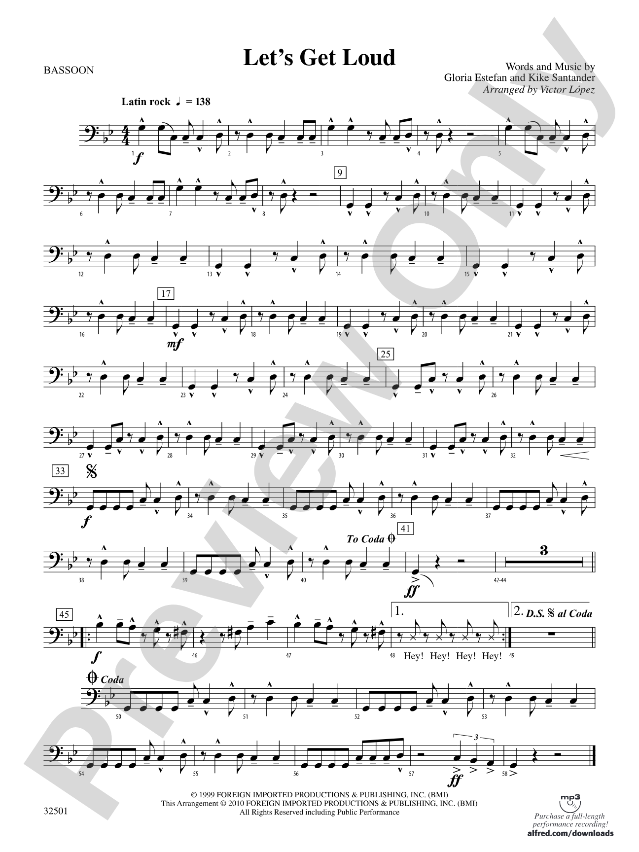Let's Get Loud: Bassoon