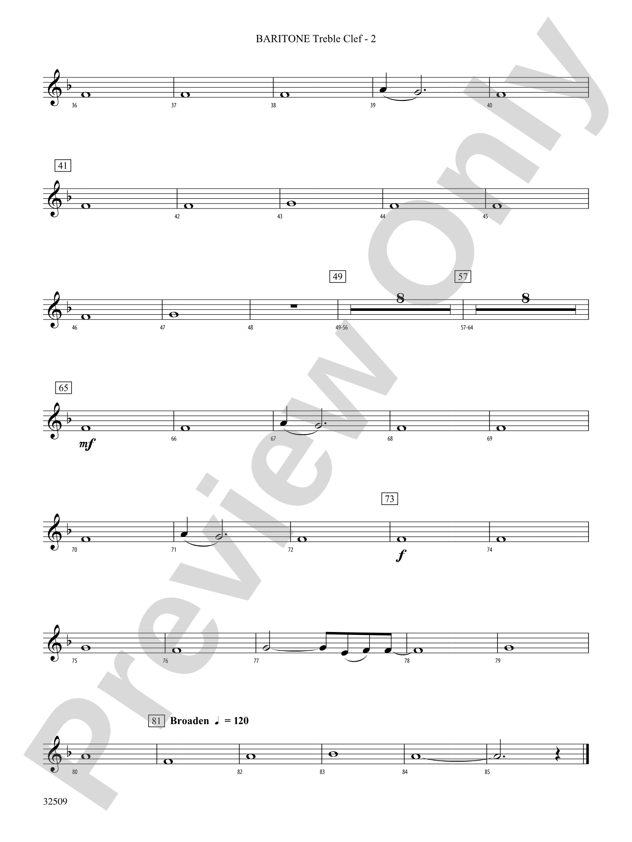 Down: (wp) Baritone T.C.