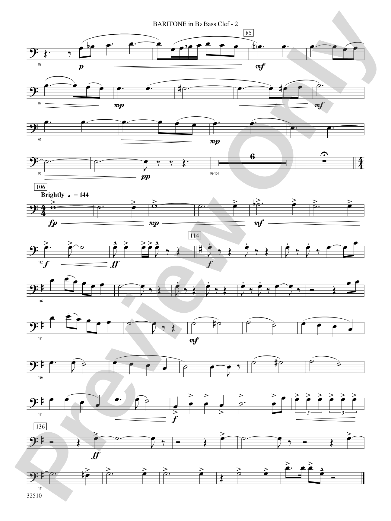 A Christmas Fantasy: (wp) B-flat Baritone B.C.