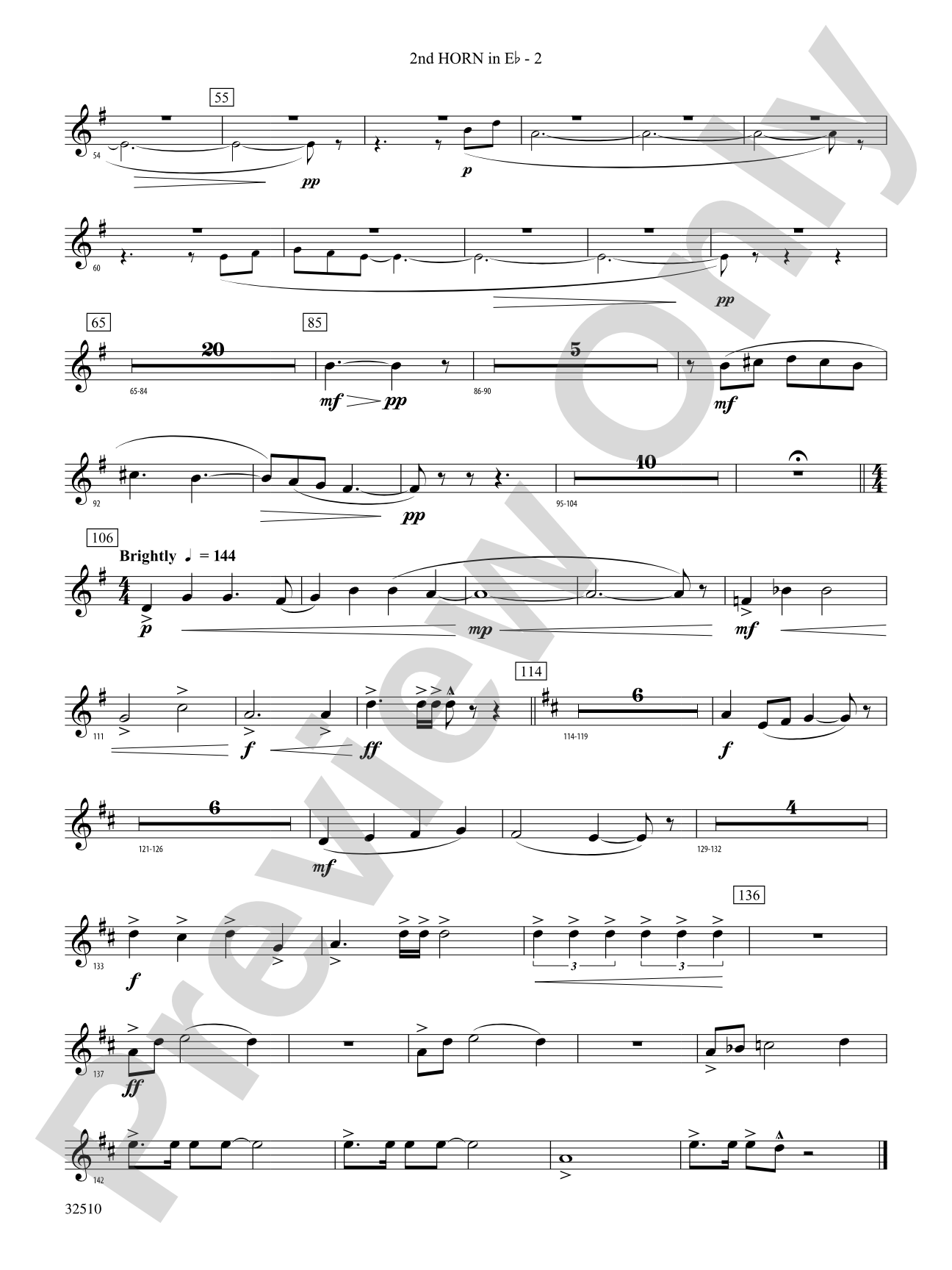 A Christmas Fantasy: (wp) 2nd Horn in E-flat