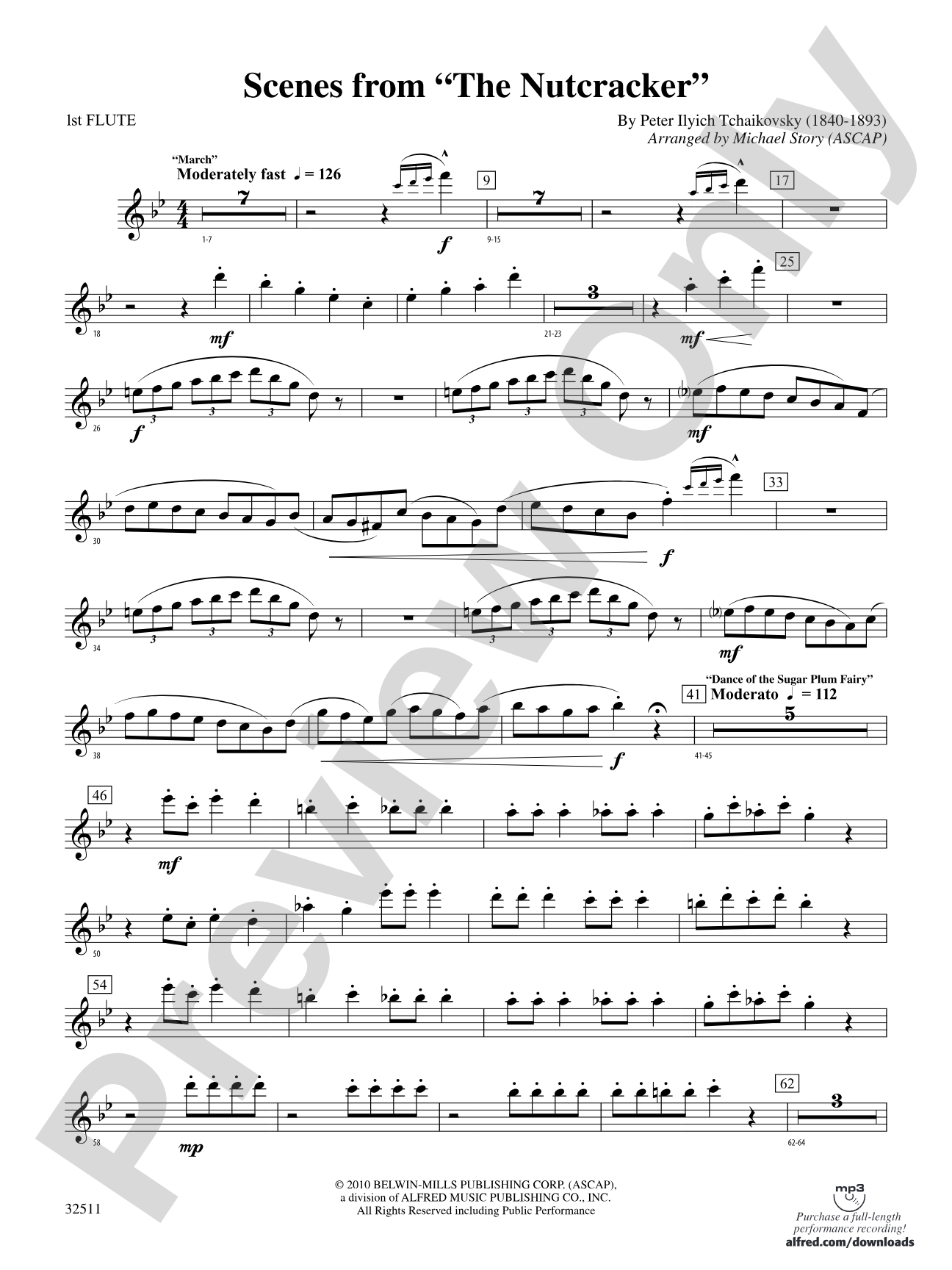 Scenes from The Nutcracker: Flute