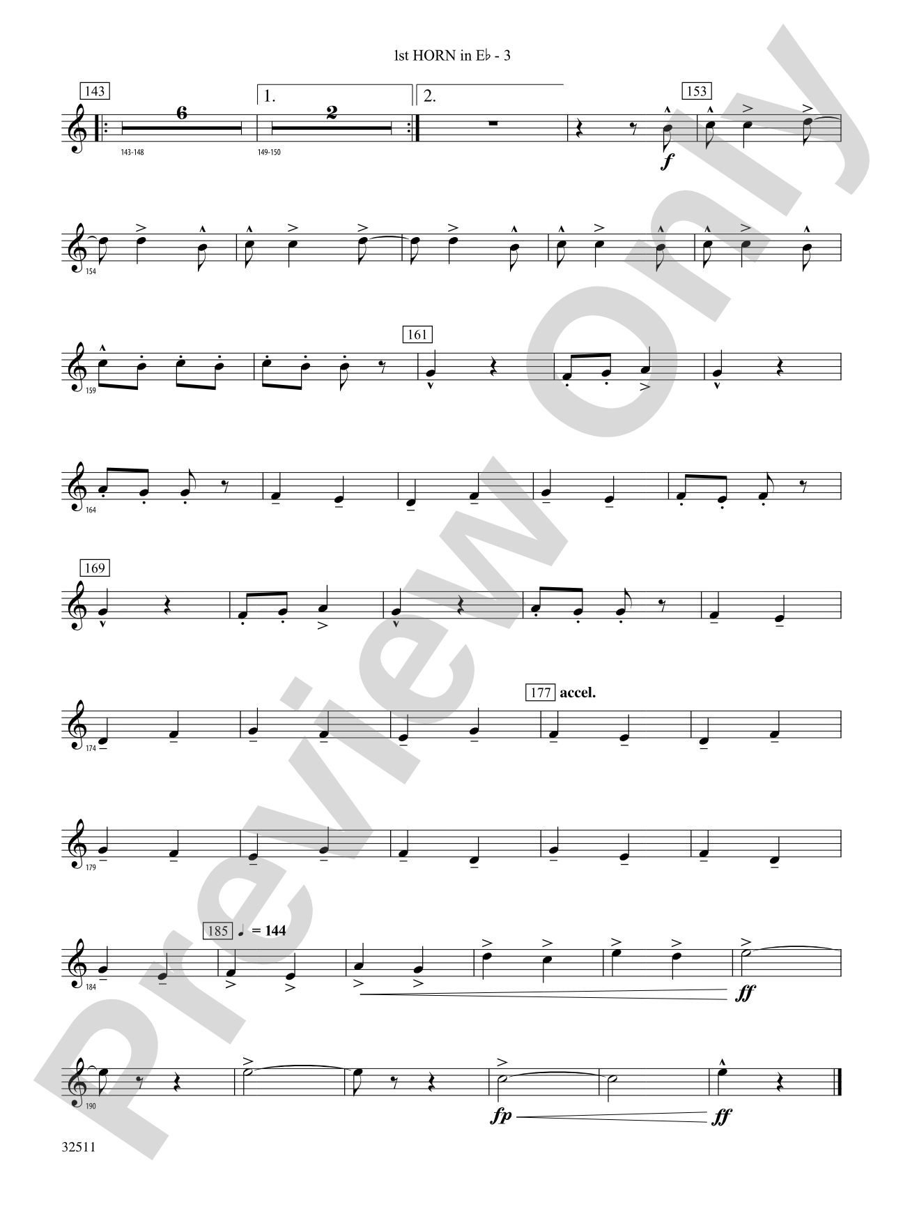 Scenes from The Nutcracker: (wp) 1st Horn in E-flat