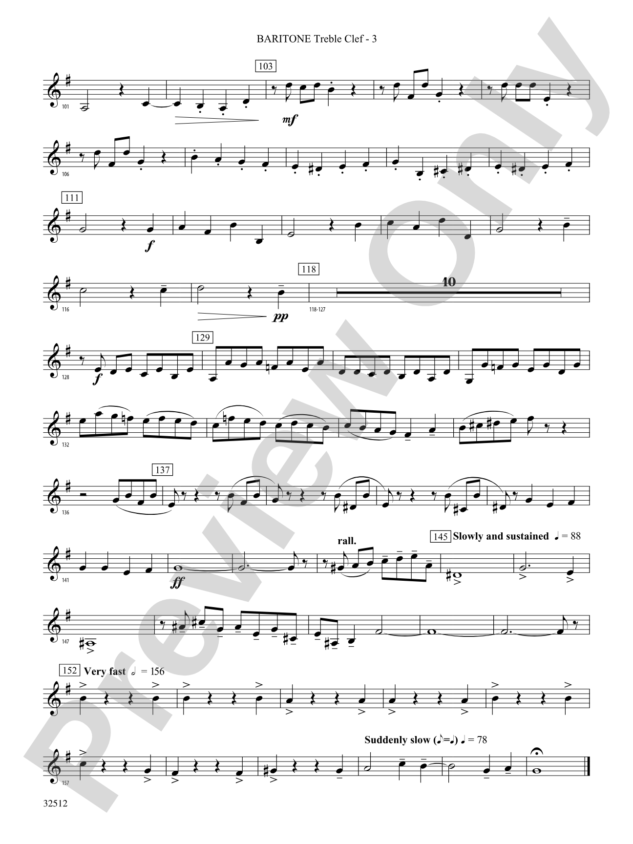 Toccata and Fugue in D Minor: (wp) Baritone T.C.