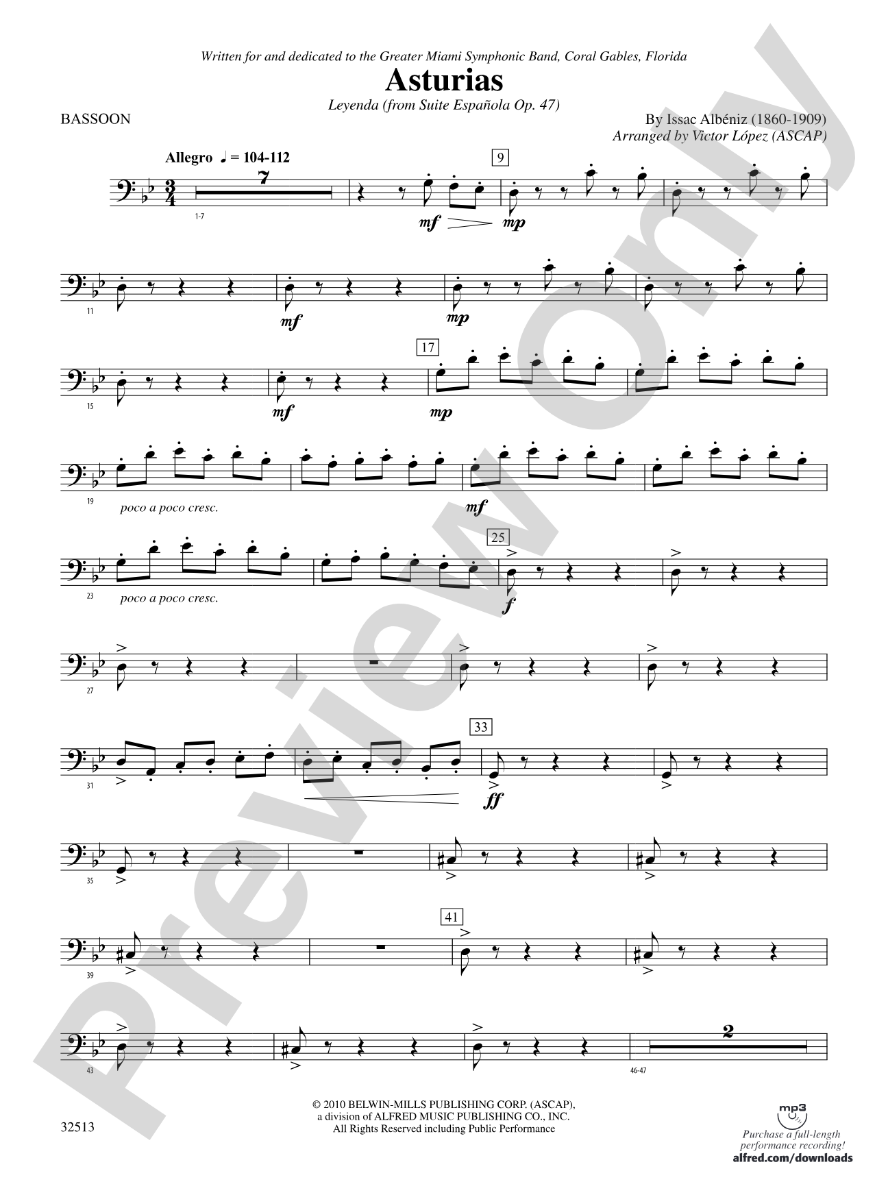 Asturias: Bassoon