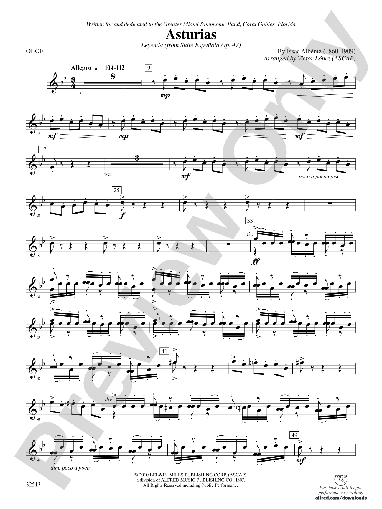 Asturias: Oboe
