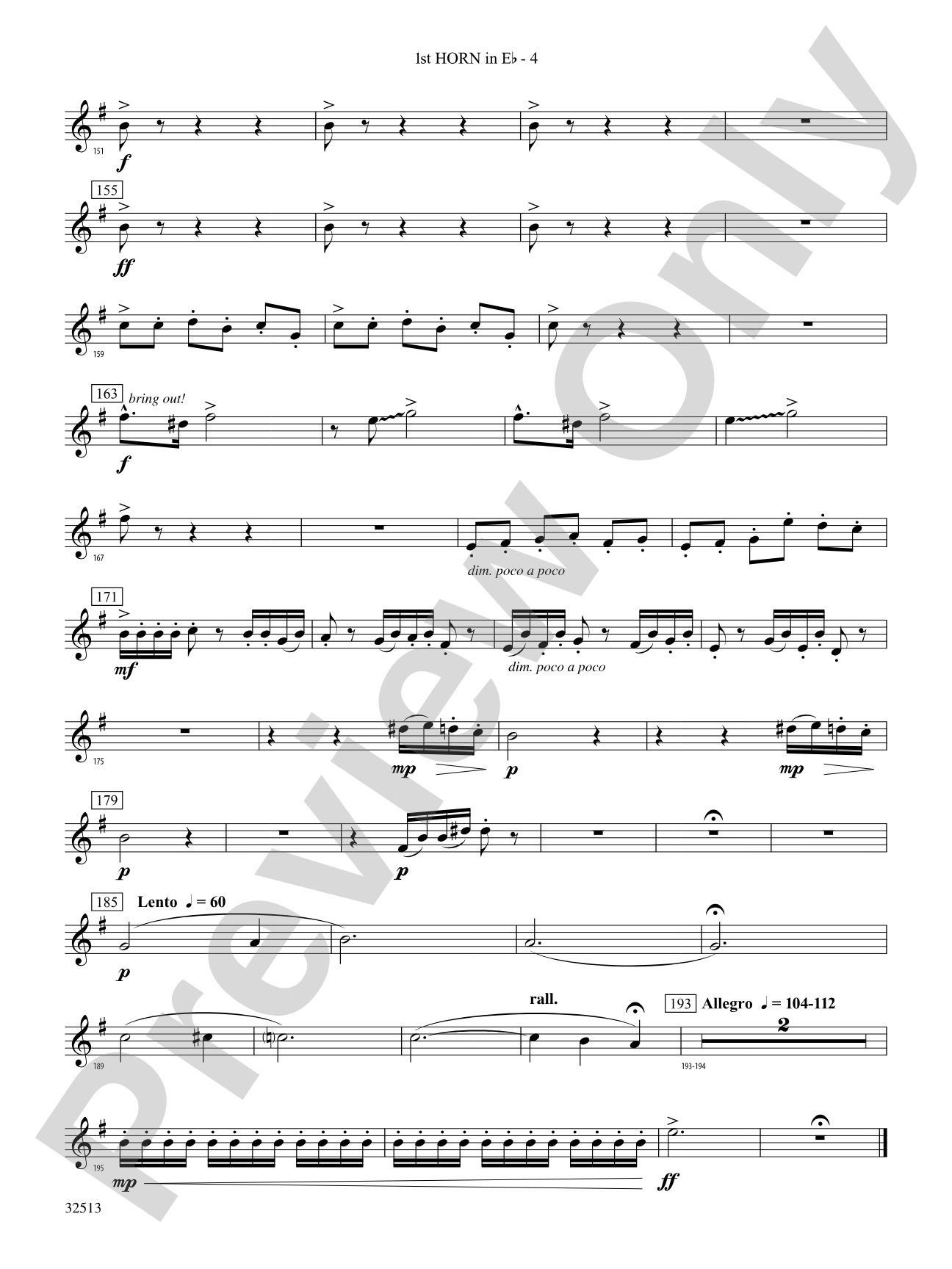 Asturias: (wp) 1st Horn in E-flat
