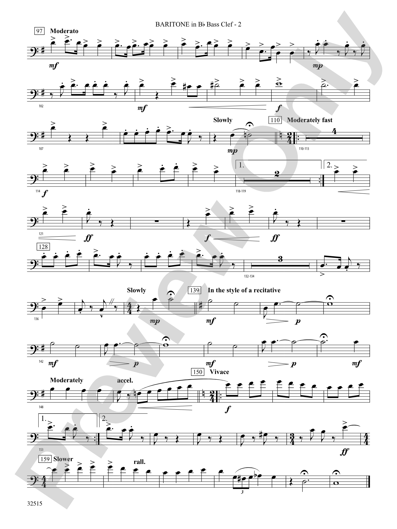 Reflections on "Ode to Joy": (wp) B-flat Baritone B.C.