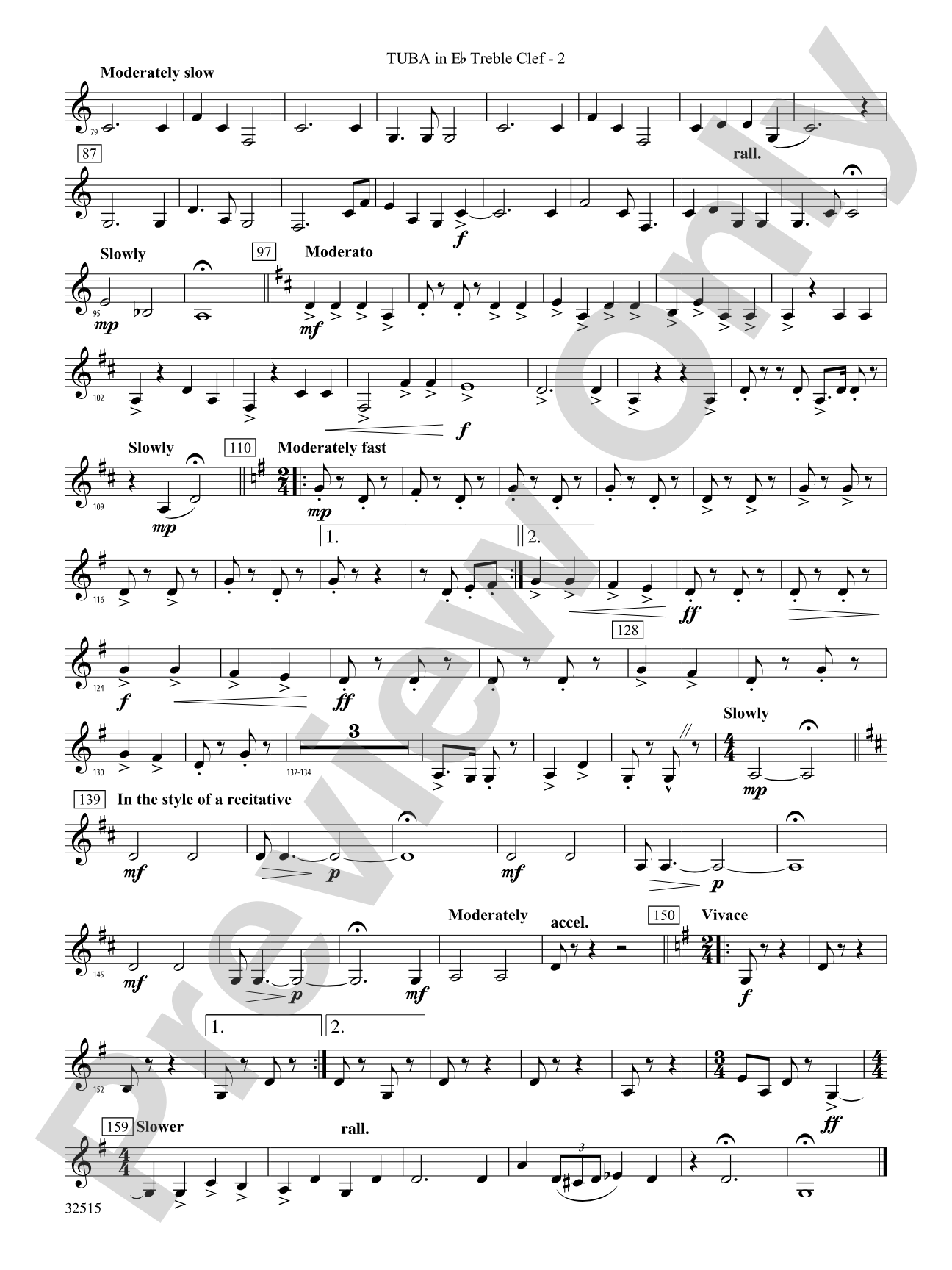 Reflections on "Ode to Joy": (wp) E-flat Tuba T.C.