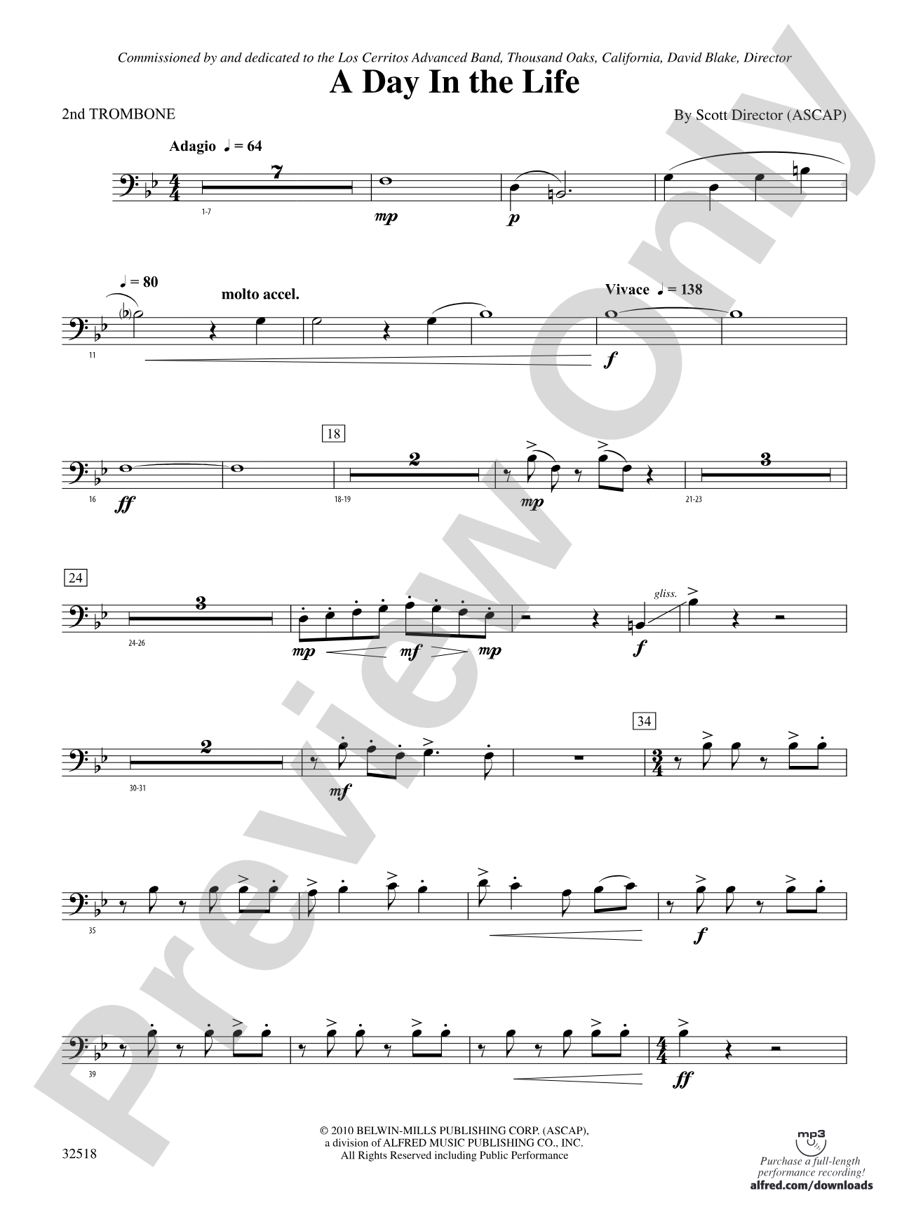 A Day in the Life: 2nd Trombone