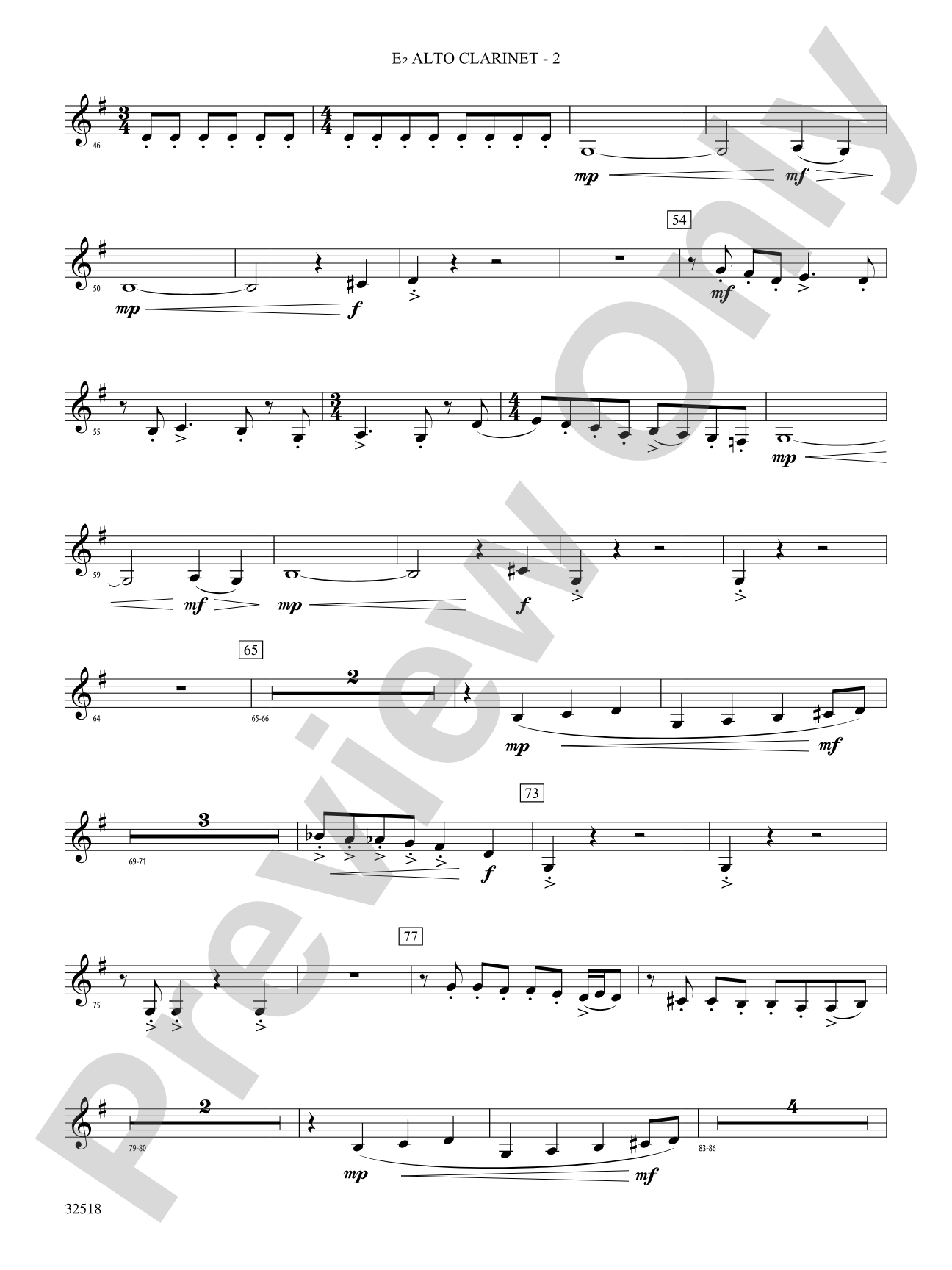 A Day in the Life: (wp) E-flat Alto Clarinet