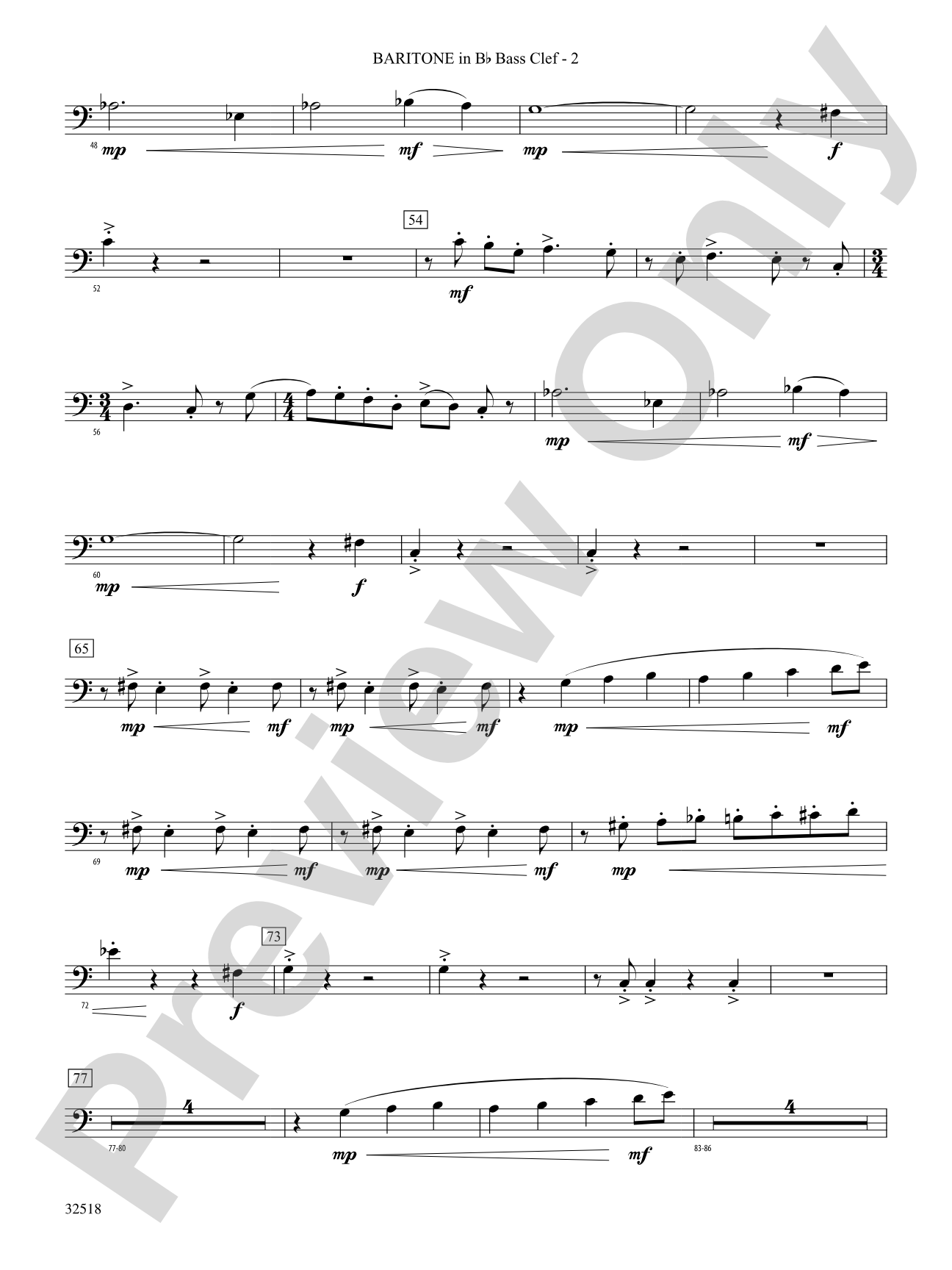 A Day in the Life: (wp) B-flat Baritone B.C.