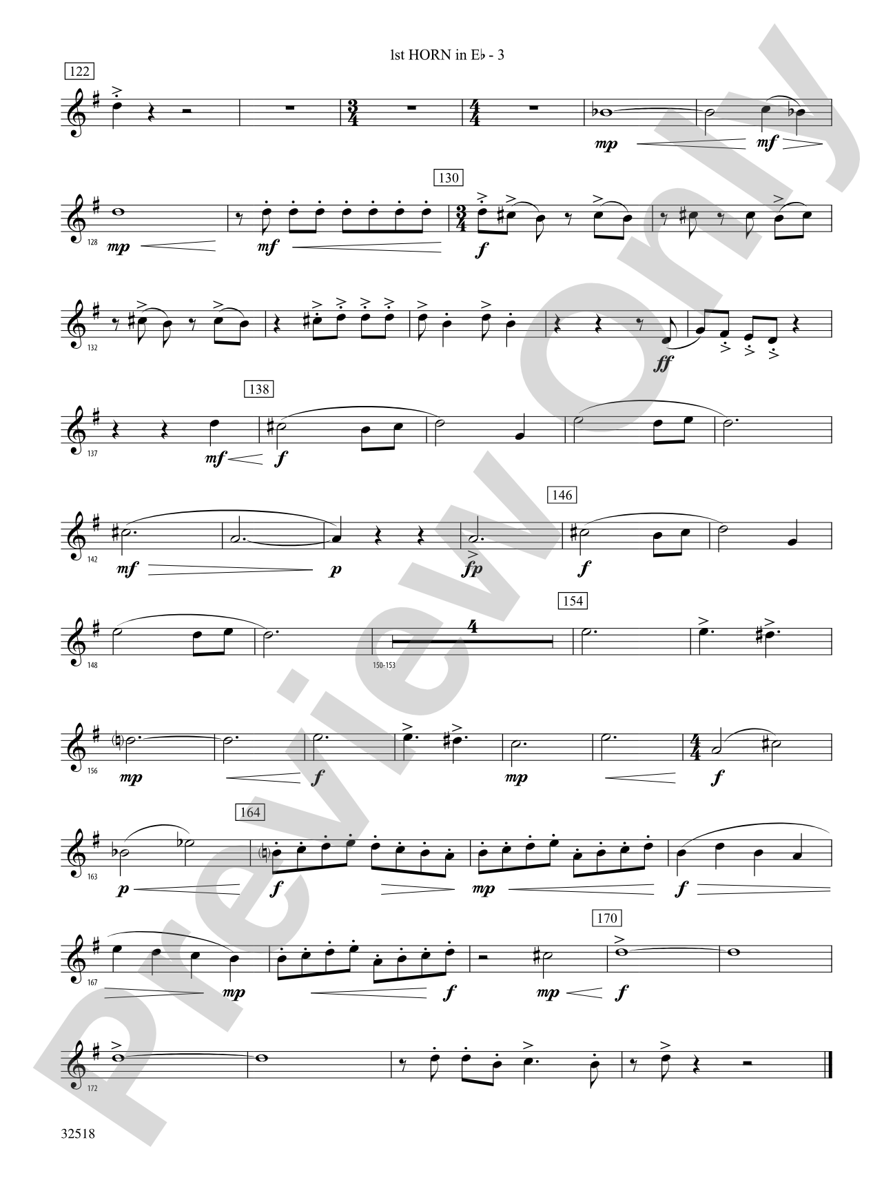 A Day in the Life: (wp) 1st Horn in E-flat