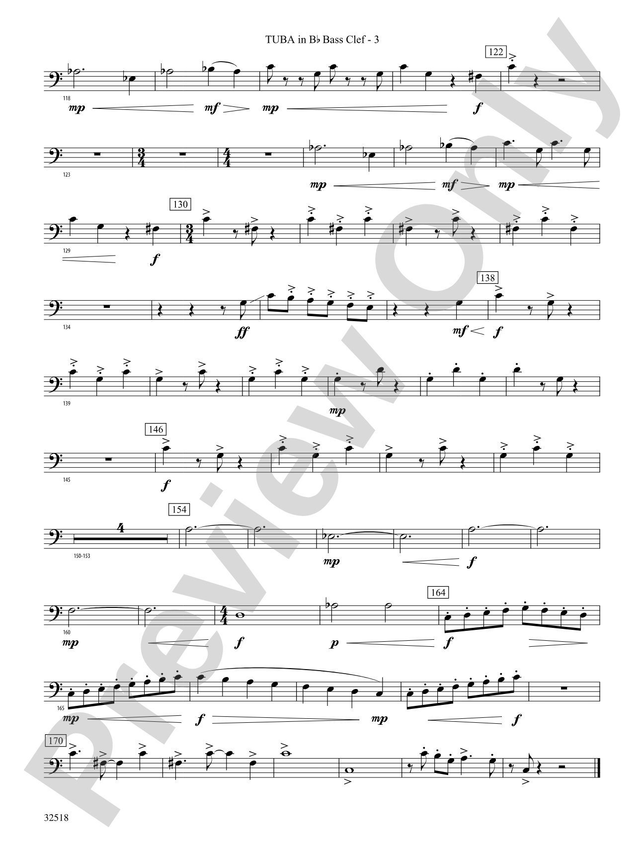 A Day in the Life: (wp) B-flat Tuba B.C.