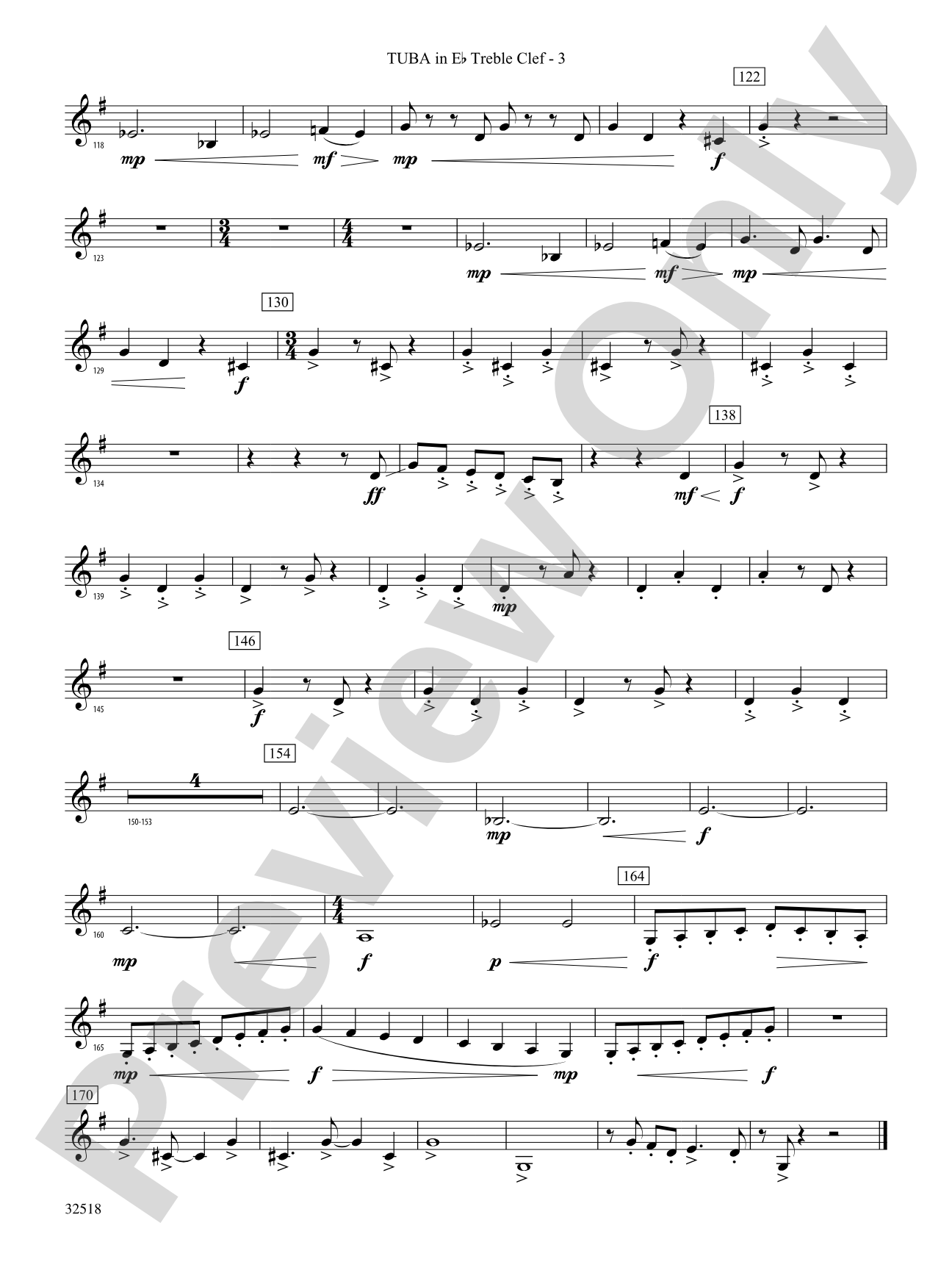 A Day in the Life: (wp) E-flat Tuba T.C.