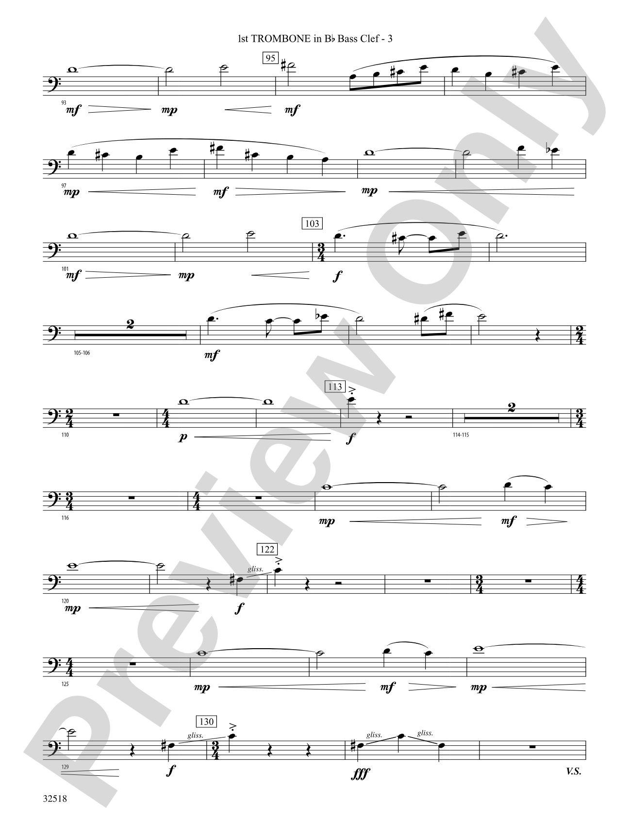 A Day in the Life: (wp) 1st B-flat Trombone B.C.