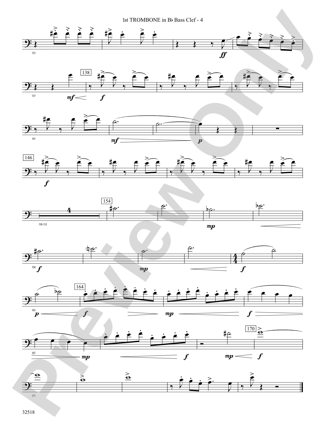 A Day in the Life: (wp) 1st B-flat Trombone B.C.