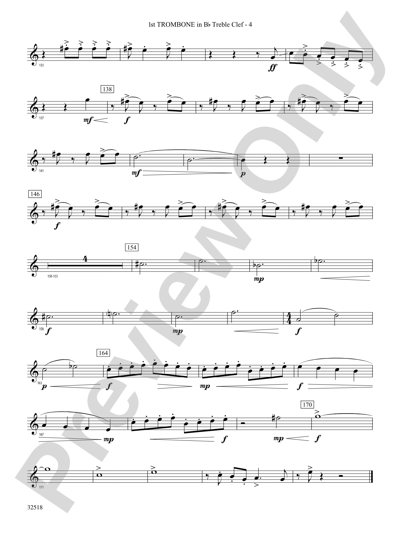 A Day in the Life: (wp) 1st B-flat Trombone T.C.