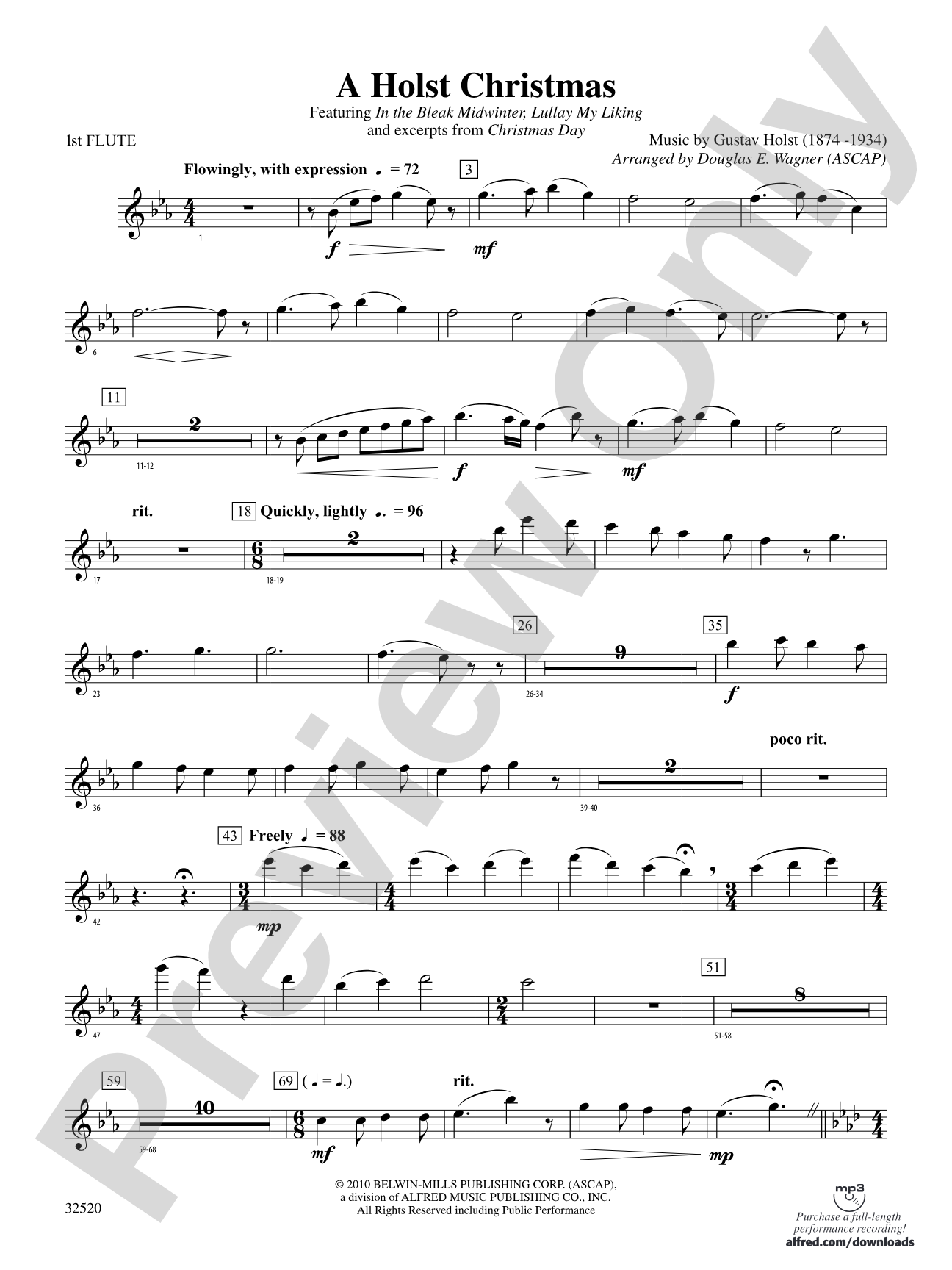 A Holst Christmas: Flute