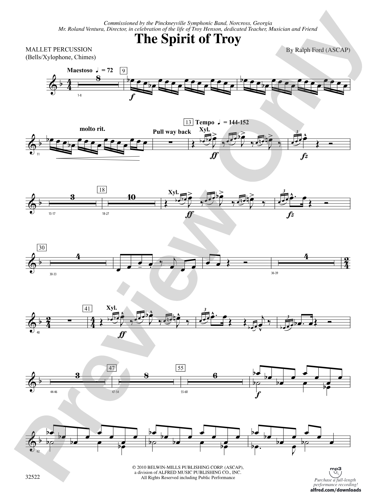 The Spirit of Troy: Mallets