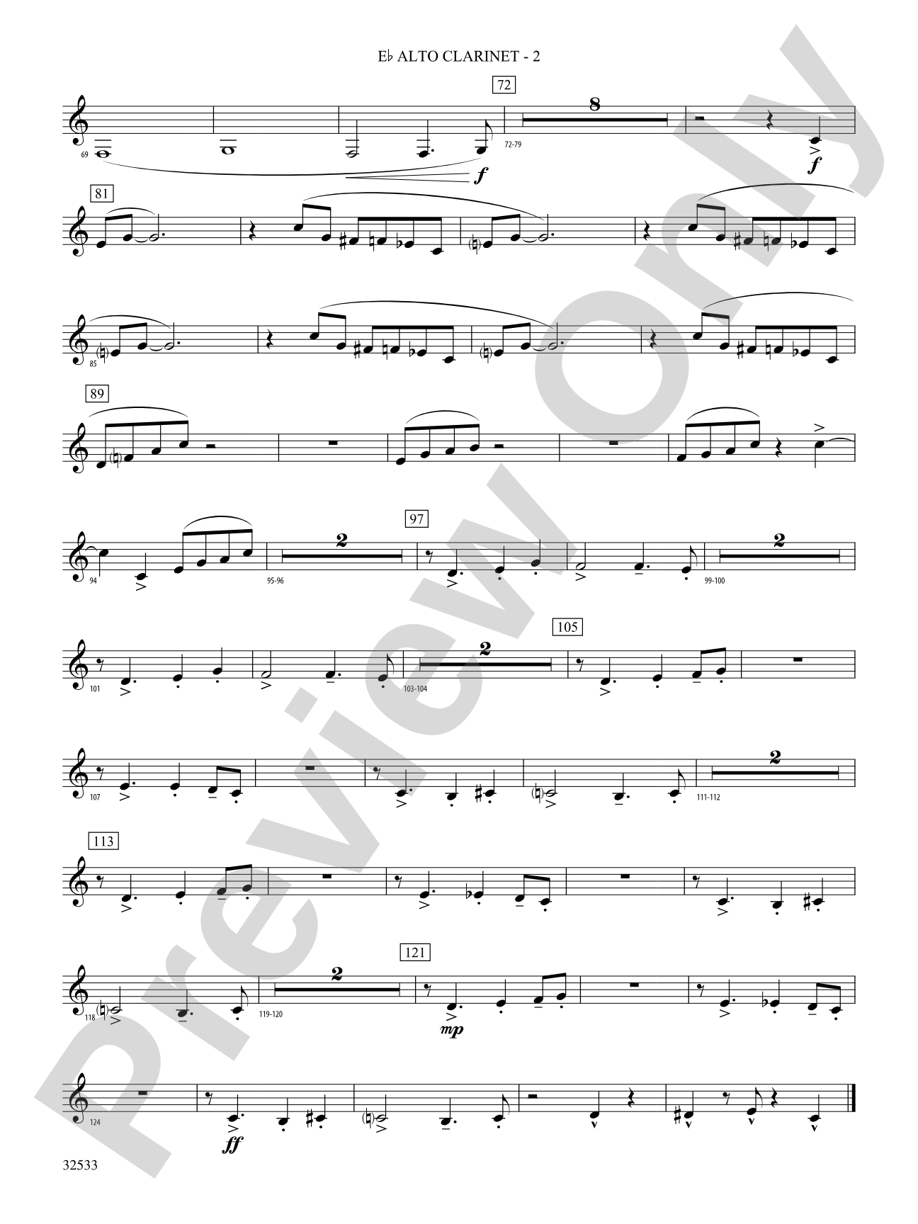 Cute: (wp) E-flat Alto Clarinet