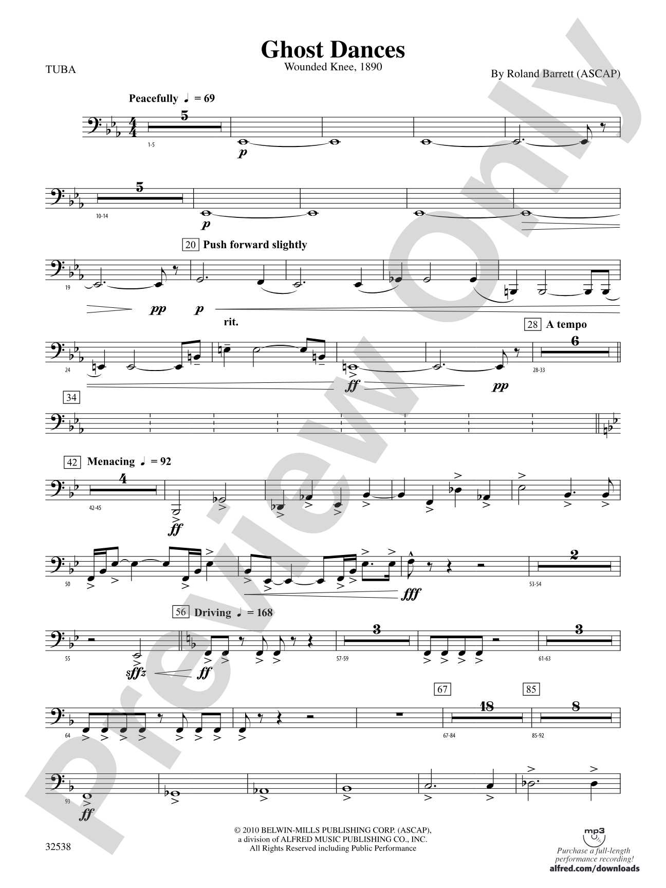 Ghost Dances: Tuba