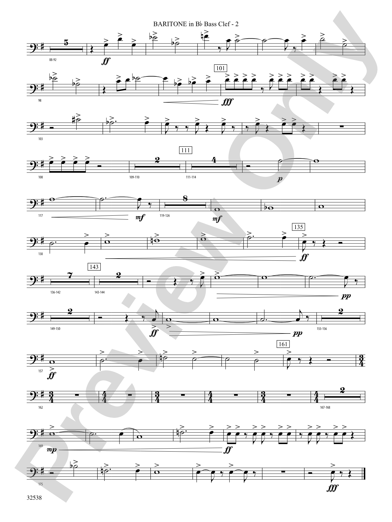 Ghost Dances: (wp) B-flat Baritone B.C.