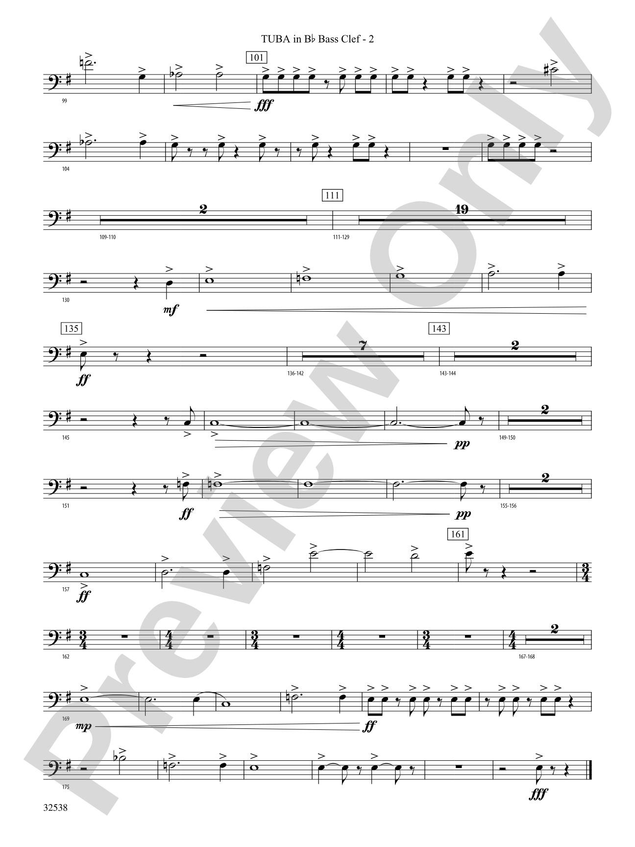 Ghost Dances: (wp) B-flat Tuba B.C.