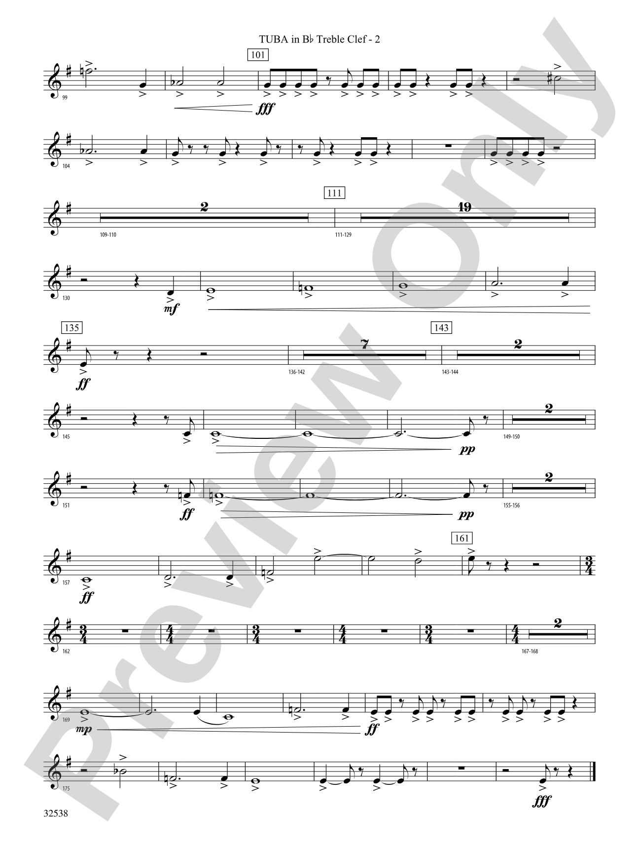 Ghost Dances: (wp) B-flat Tuba T.C.